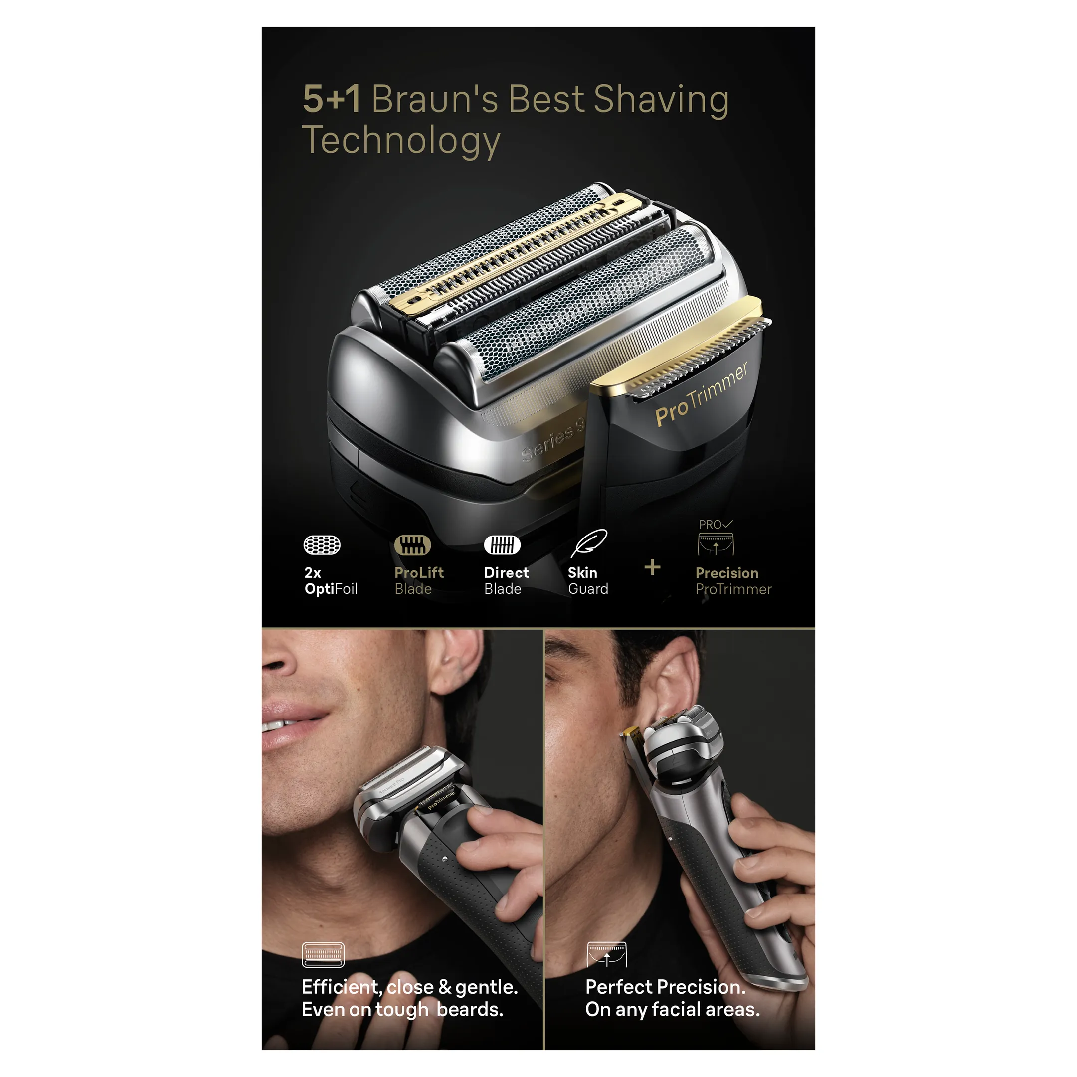 Braun Scheerapparaat Series 9 Pro+ 9515s image