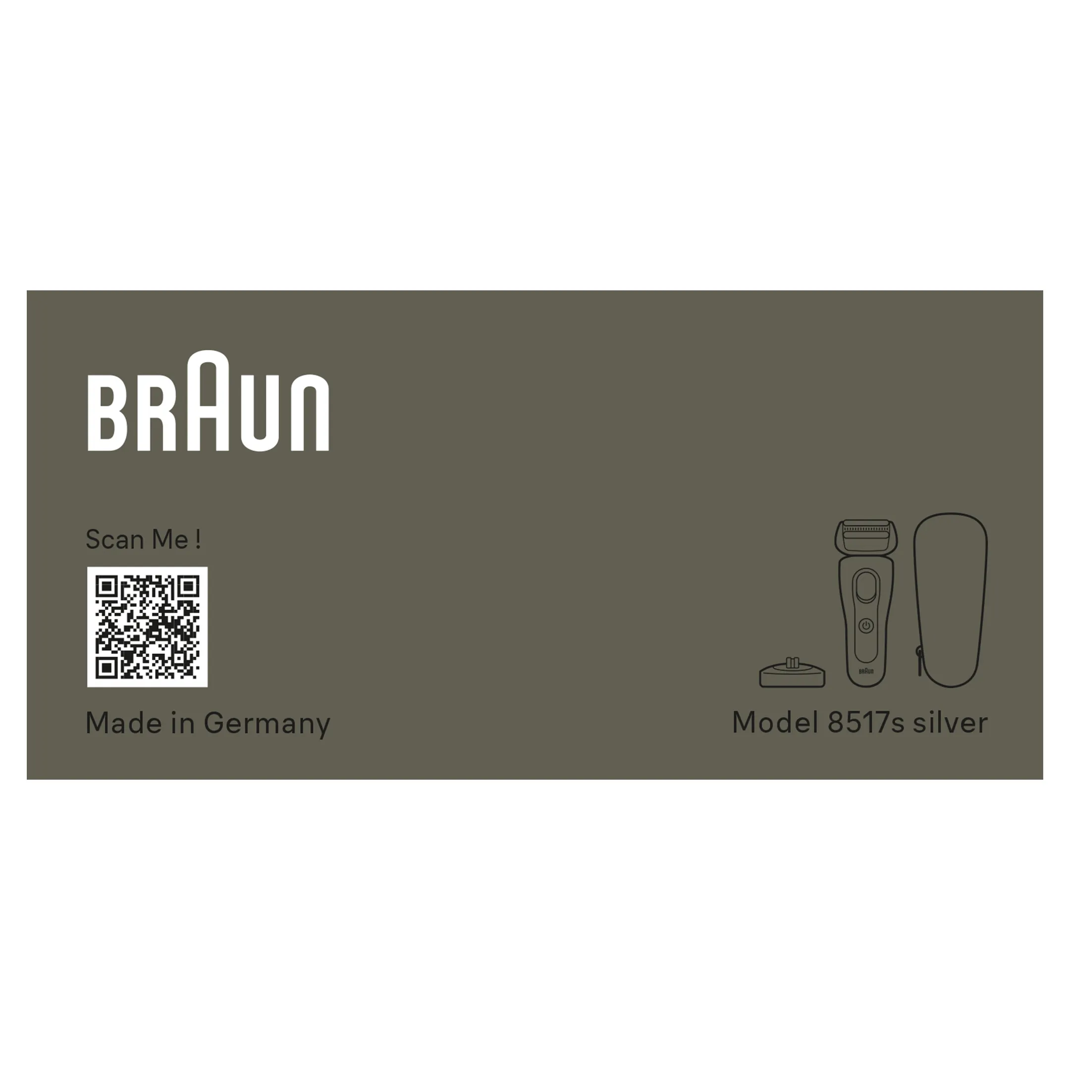 Braun Scheerapparaat Series 8 8517s image