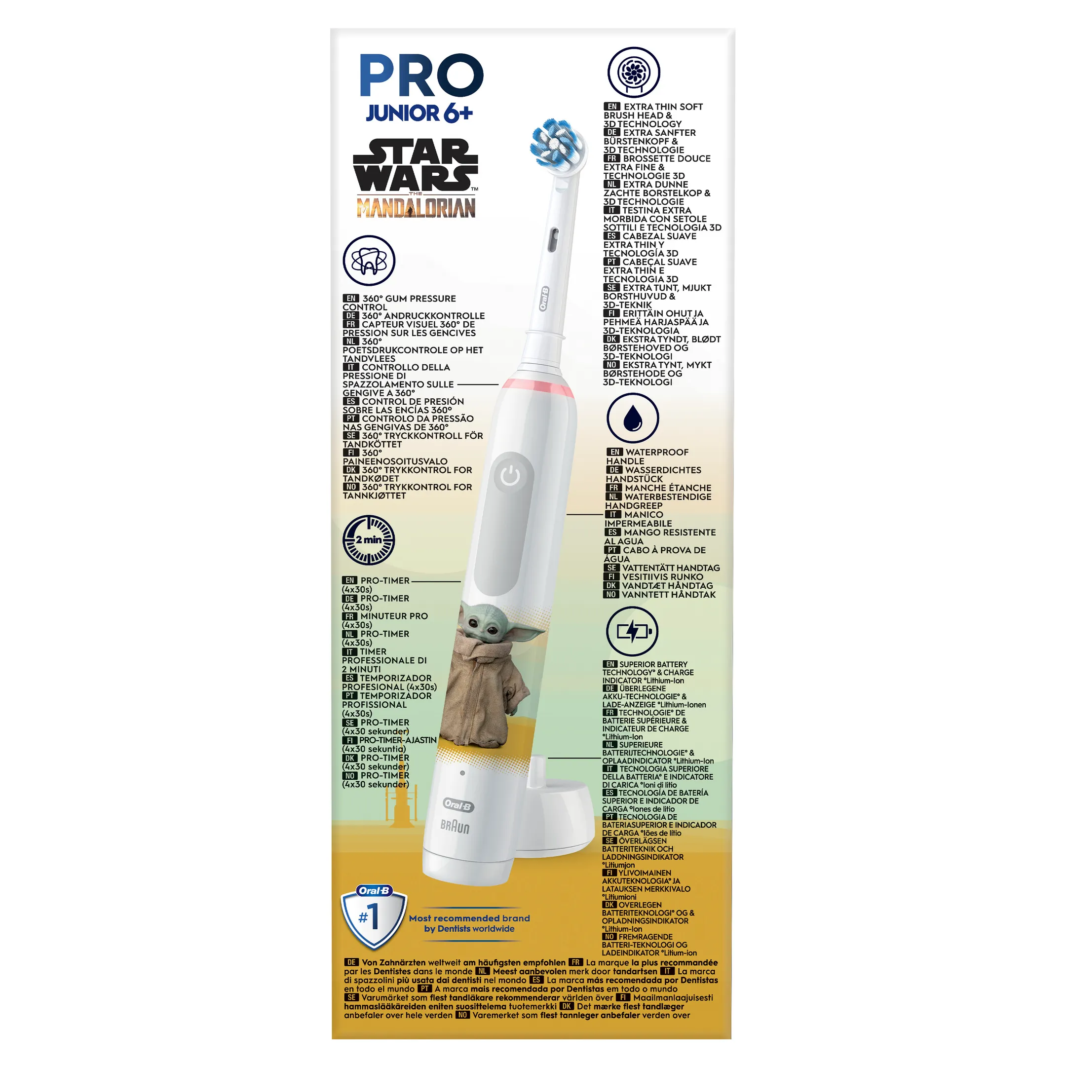 Oral-B Elektrische tandenborstel Pro Junior Star Wars image