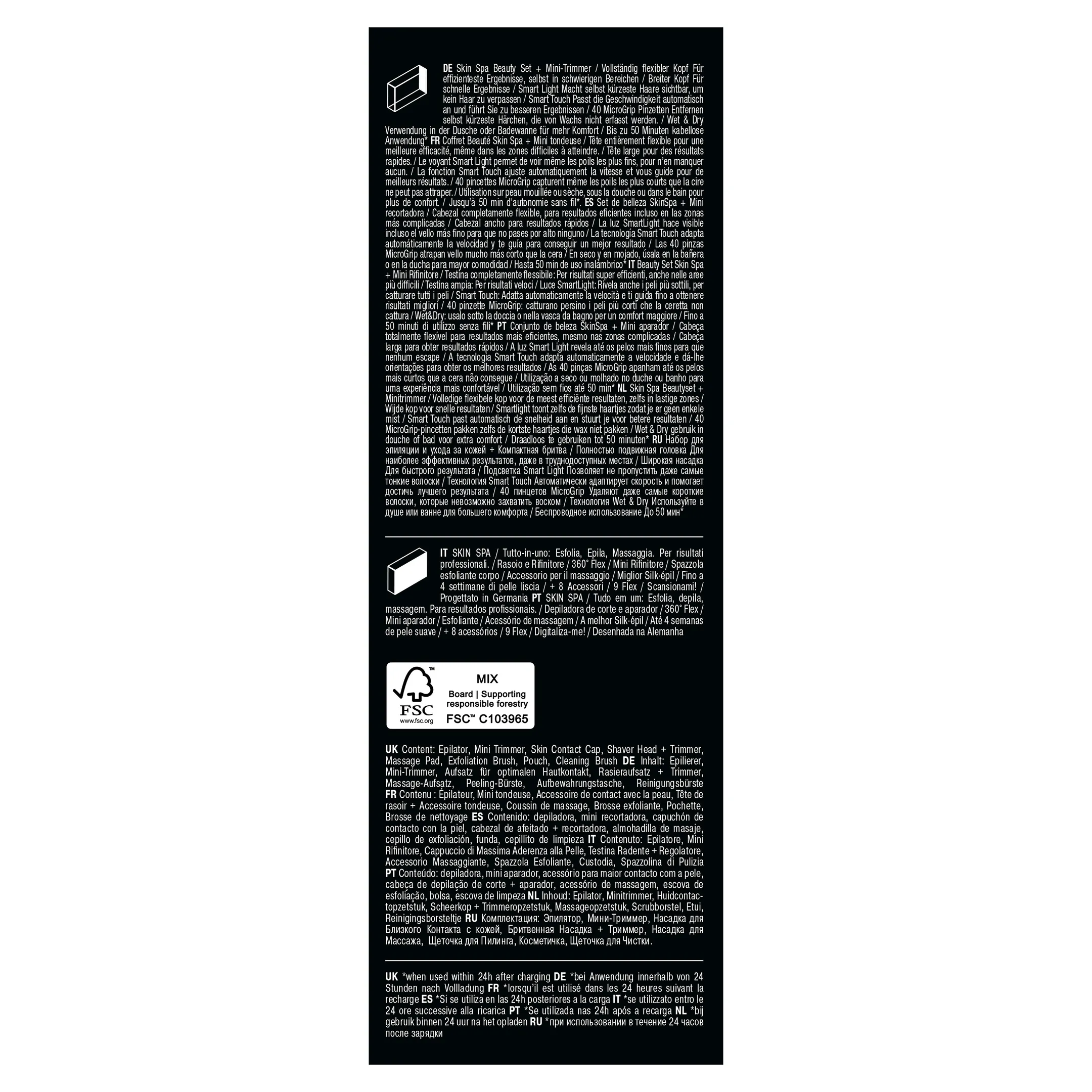 Braun Silk-épil 9 Flex SkinSpa, Épilateur Pour Une Épilation Facile, 9-481 3D, Blanc/Doré image