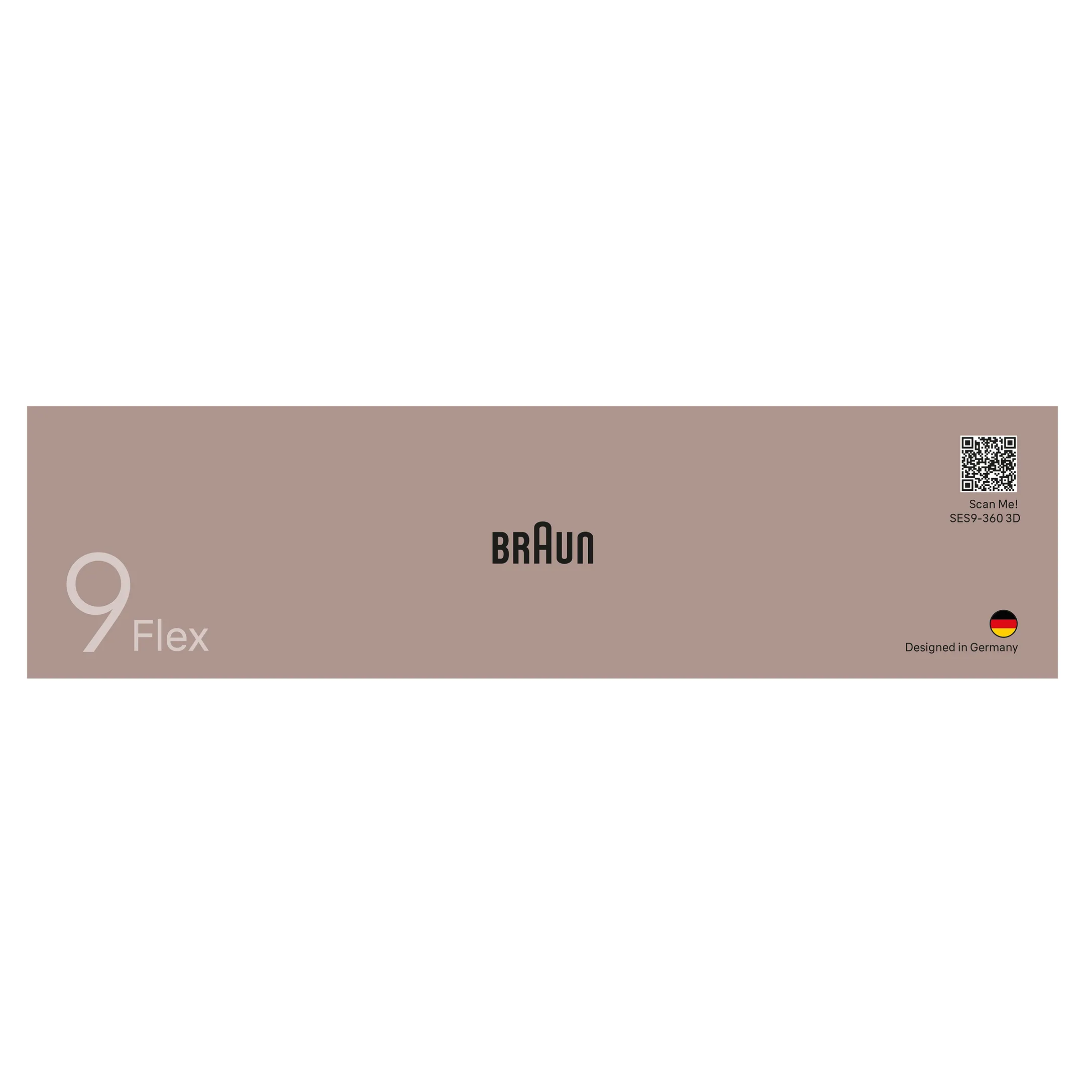 Braun Silk·épil 9 Flex, Epilator Voor Eenvoudig Ontharen, 9-360 3D, Wit/Roze Titan image