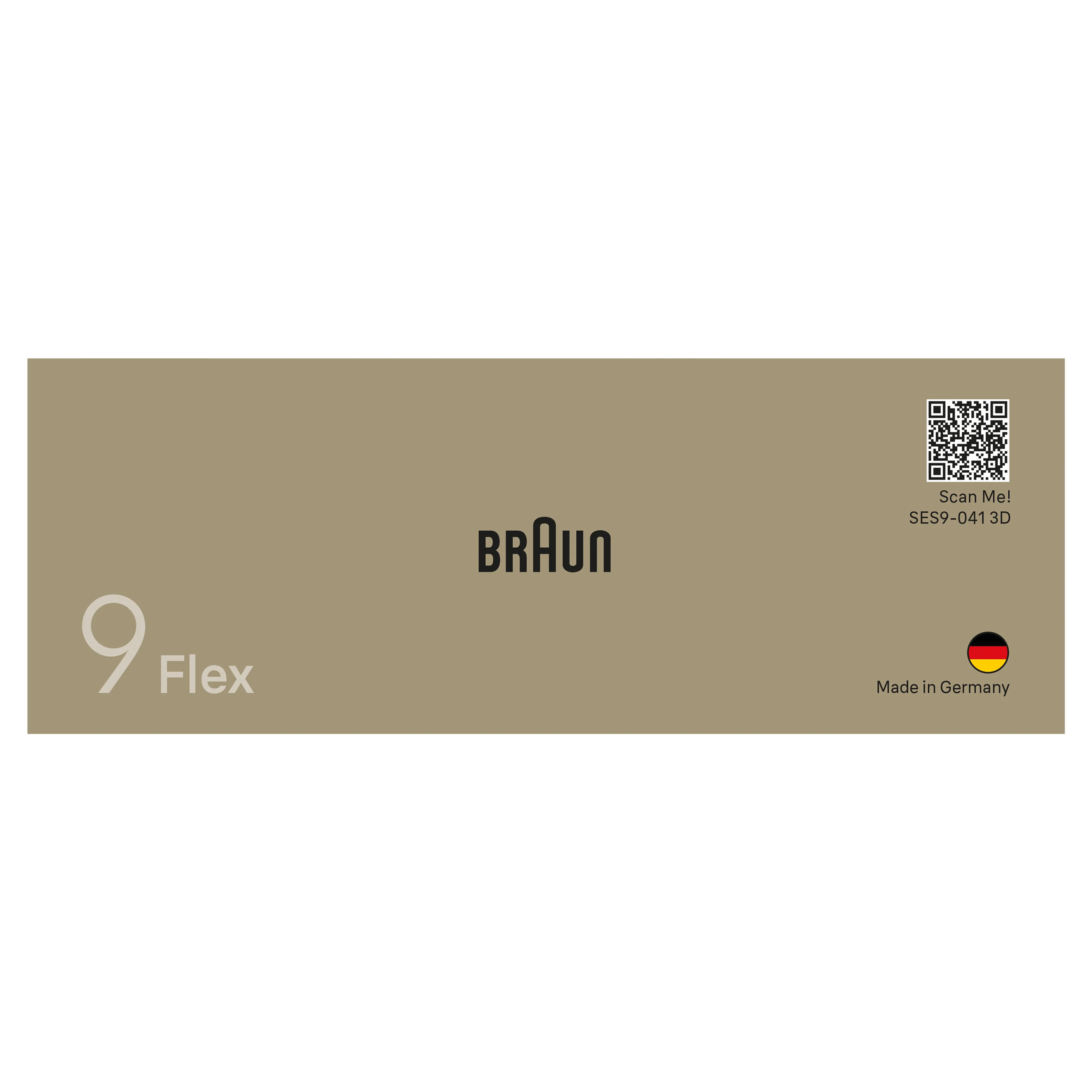 Braun Silk·épil 9 Flex, Epilator Voor Eenvoudig Ontharen, 9-041 3D, Wit/goud image