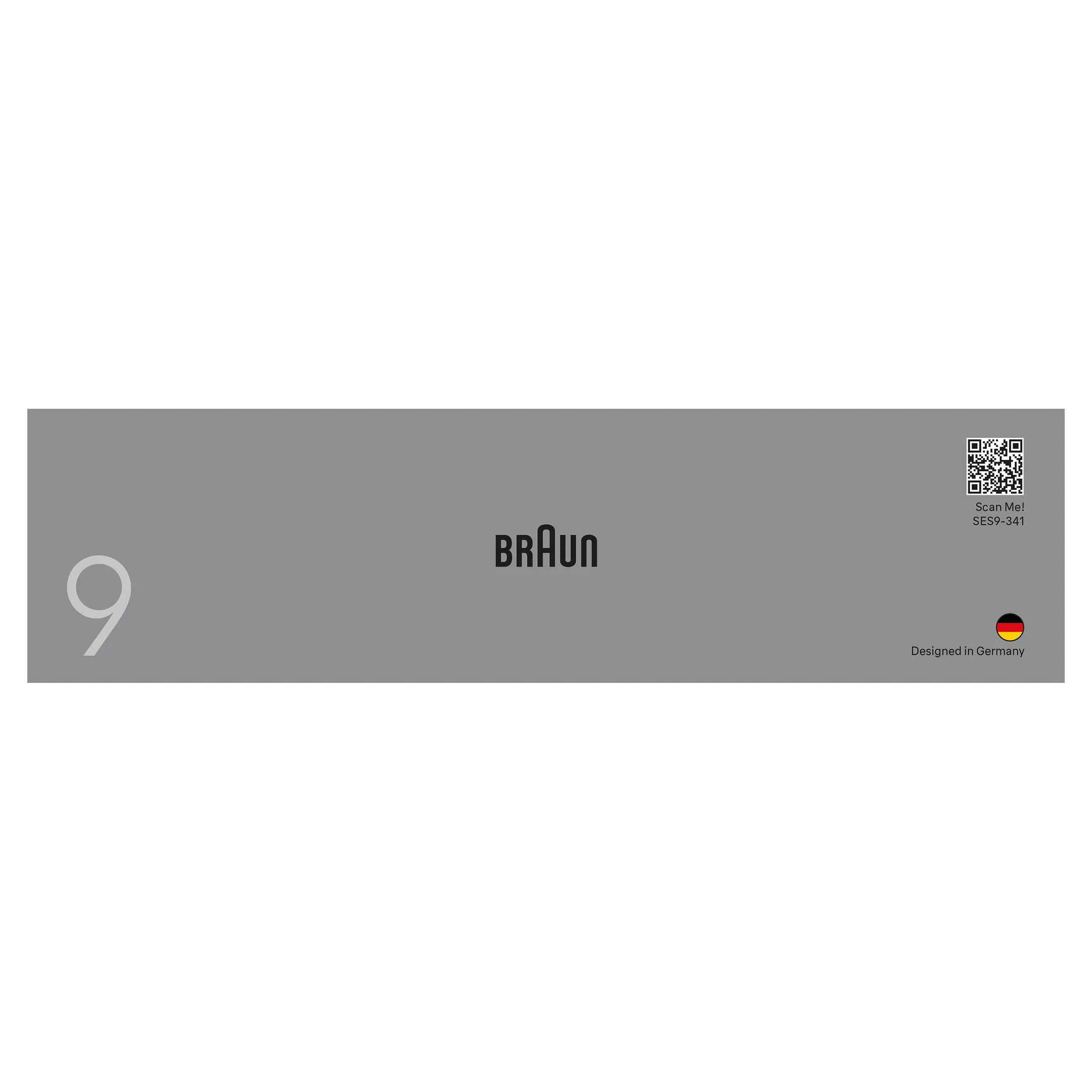 Braun Silk-épil 9, Épilateur Pour Épilation Facile, Peau Douce Longue Durée 9-041, Blanc/Argent image
