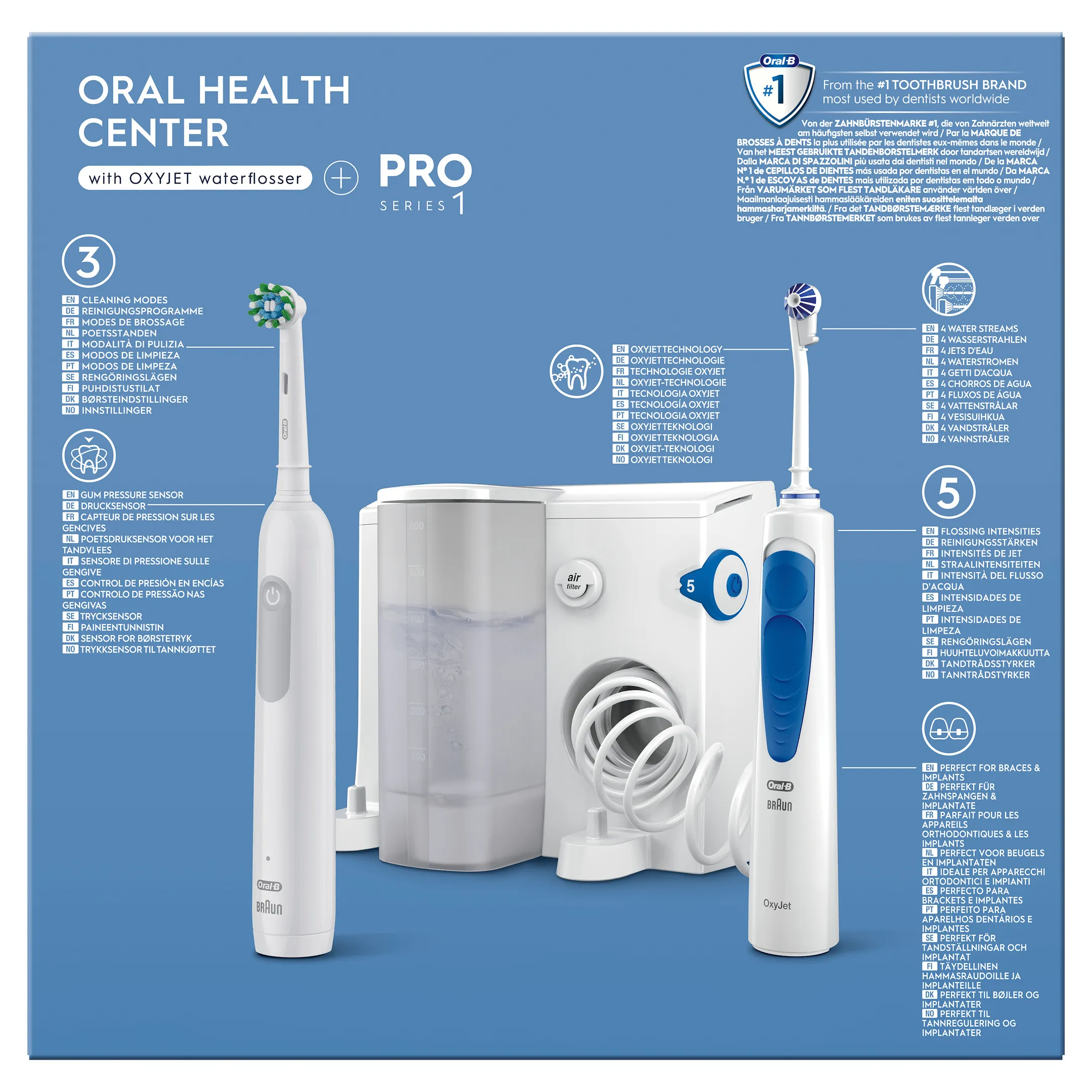 Oral-B Hydropulseur Oral Health Center  + brosse à dents électrique image