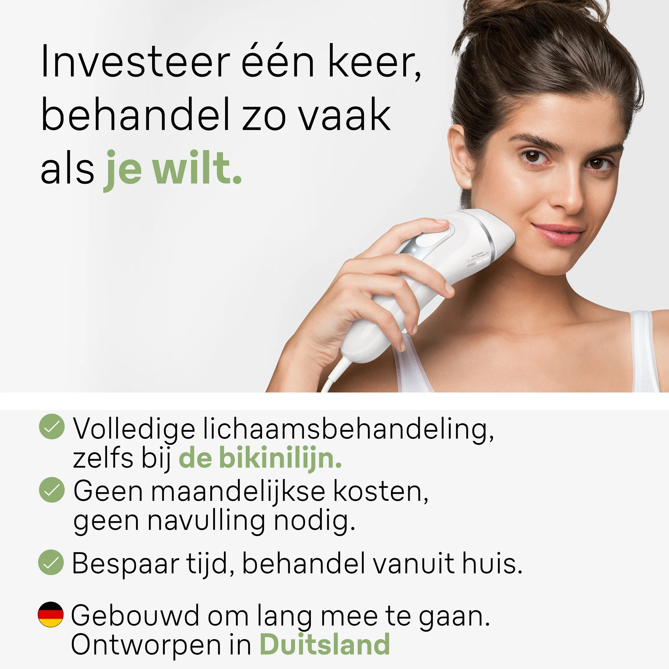 Braun IPL Silk-expert Pro 3, ontharing voor thuis, incl. etui, Venus-scheermesje, 2 koppen, PL3122 image