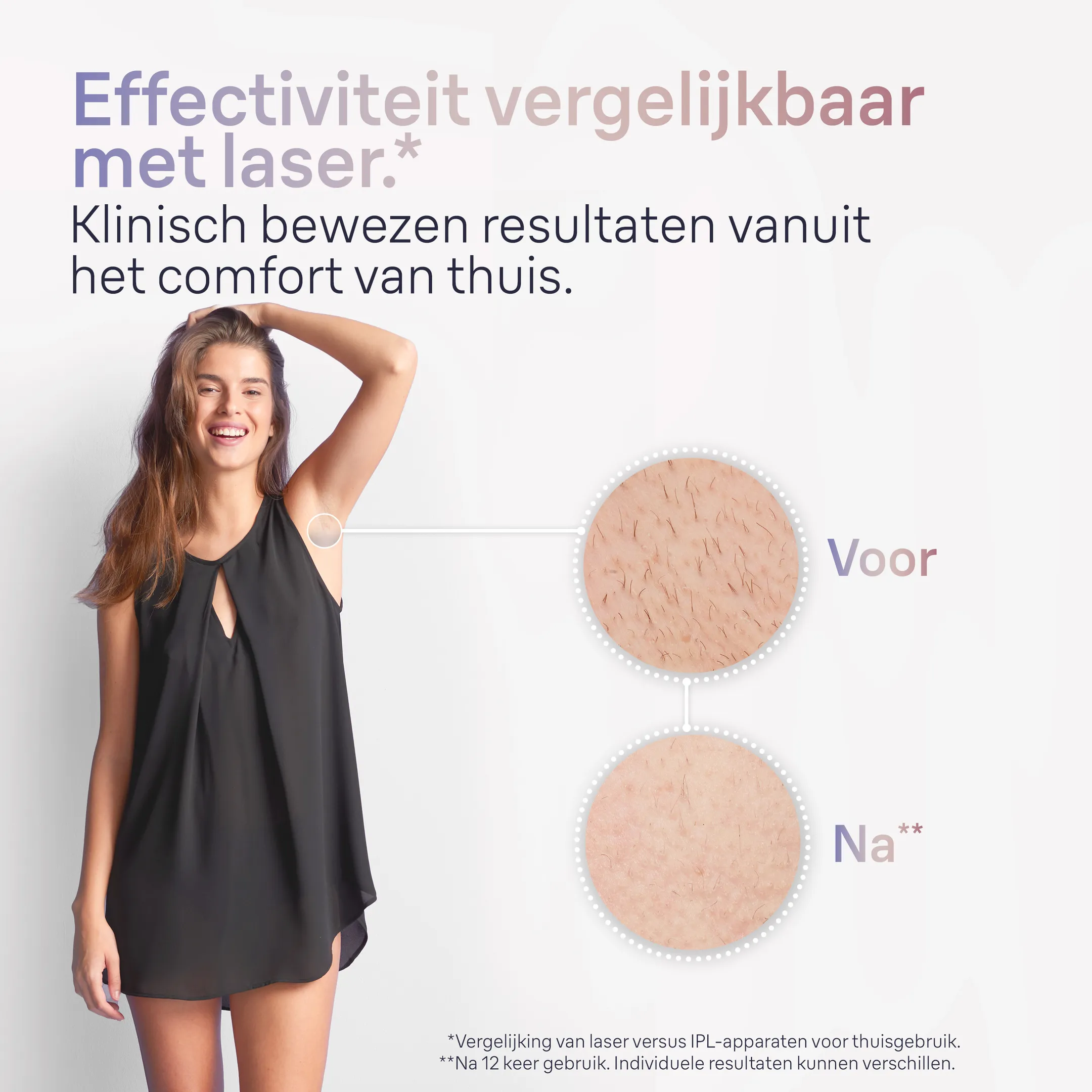 Braun Smart IPL Skin i·expert, Ontharing thuis, Etui, Venus-scheermesje, 2 Koppen, PL7147 image