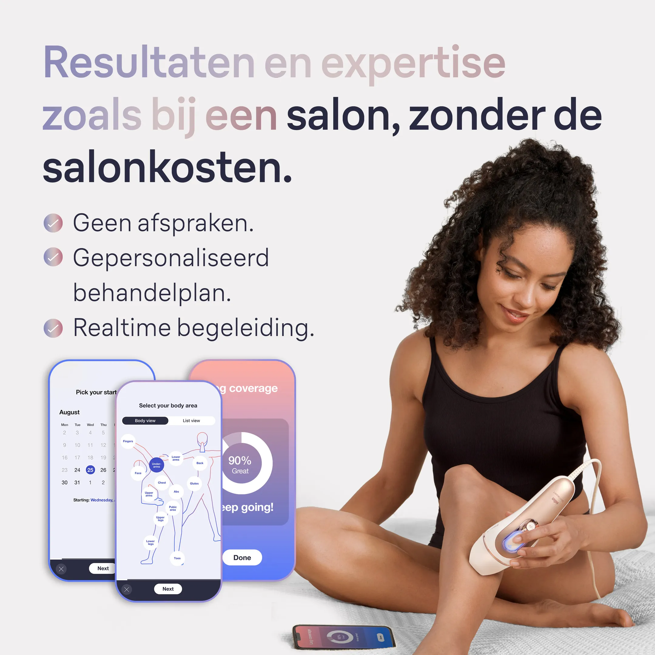 Braun Smart IPL Skin i·expert, Ontharing thuis, Etui, Venus-scheermesje, 2 Koppen, PL7147 image