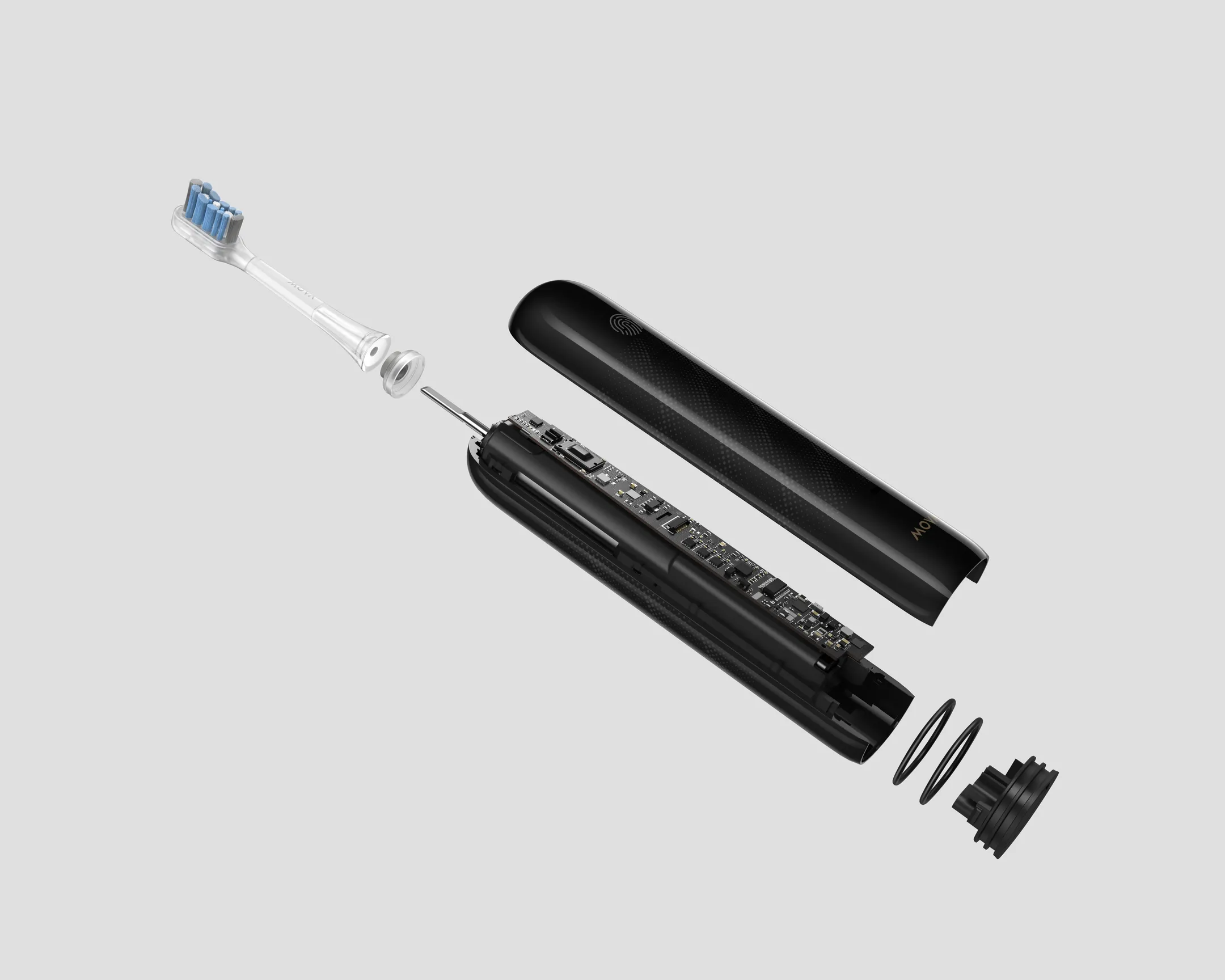 MOVA Brosse à dents électrique Fresh Noir image