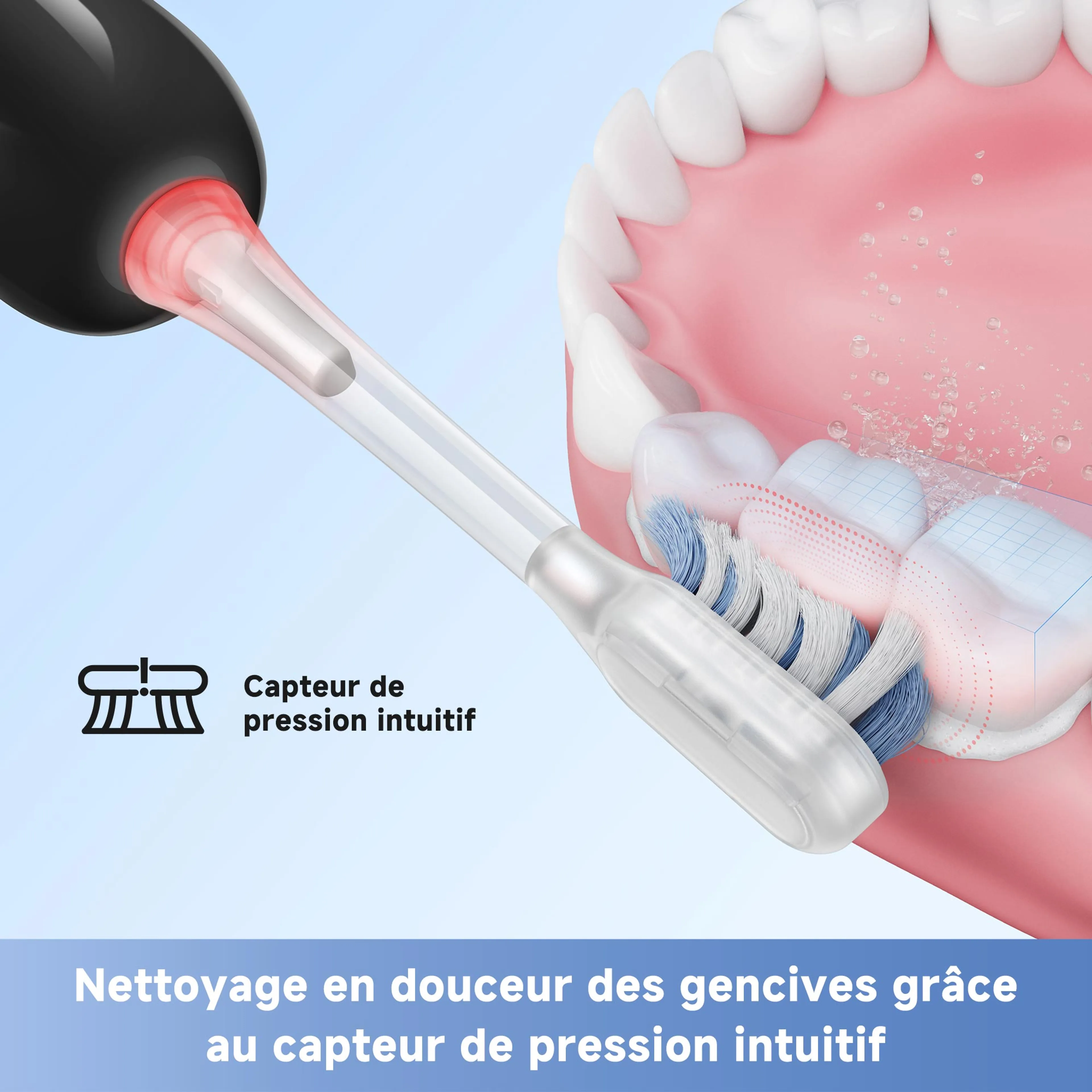 MOVA Brosse à dents électrique Fresh Noir image