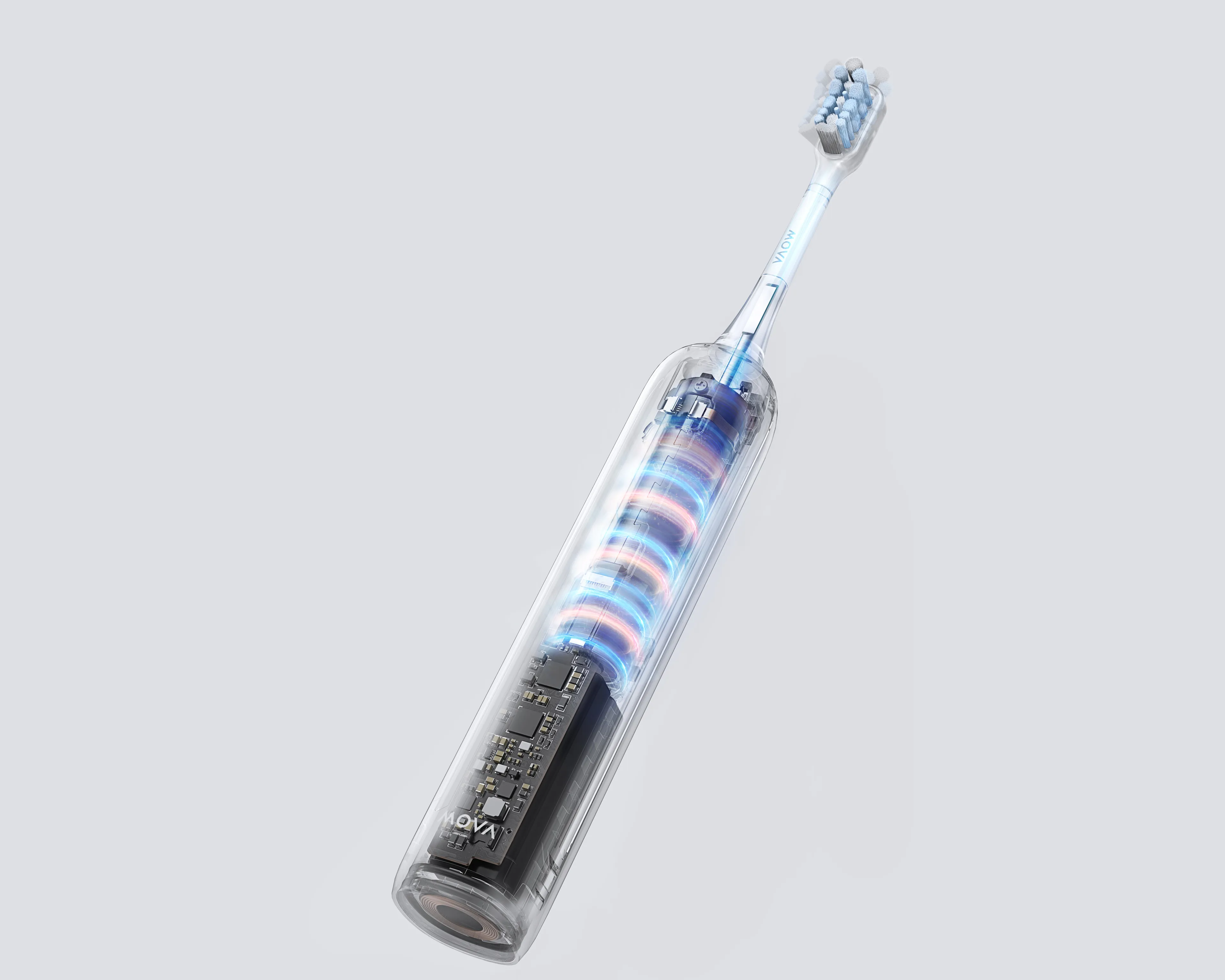 MOVA Brosse à dents électrique Fresh Pro Argenté image