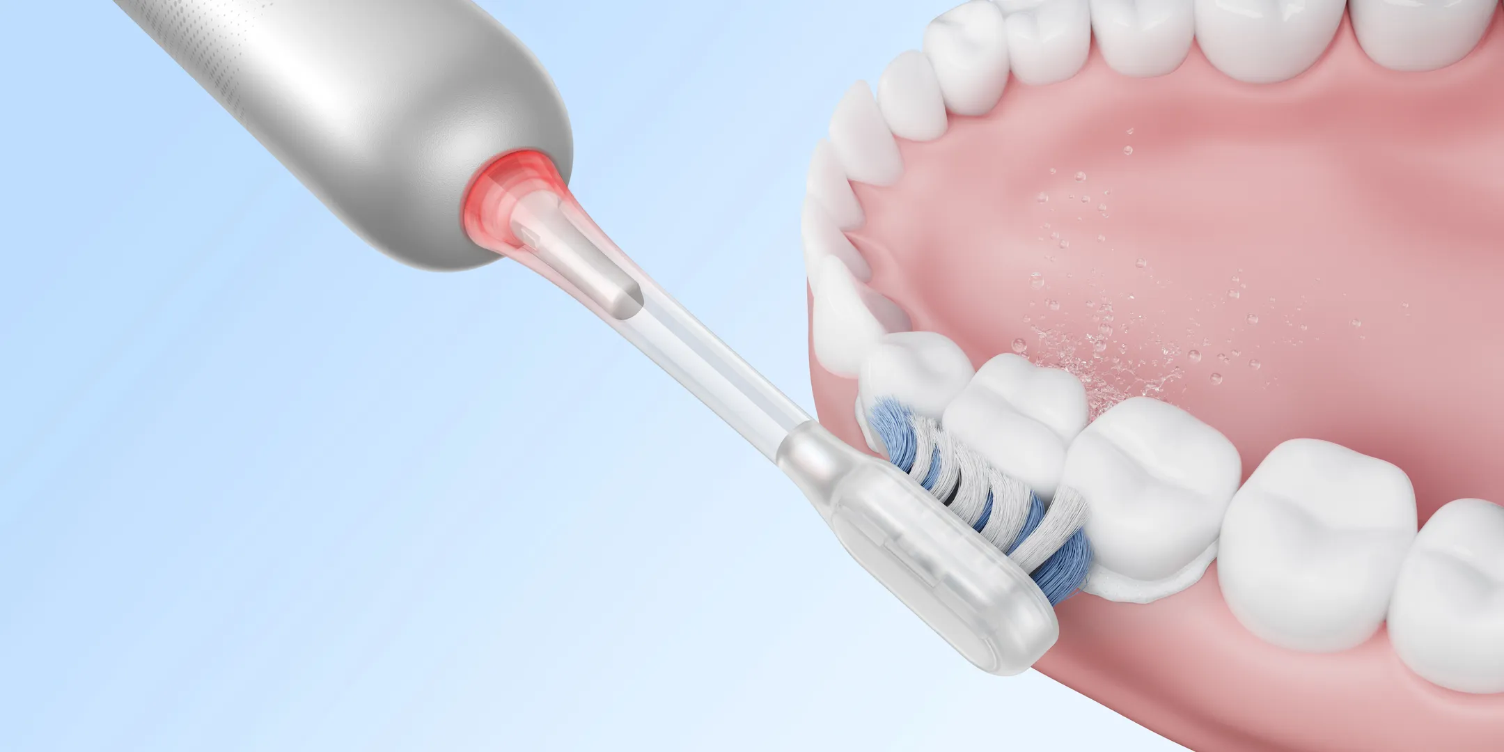 MOVA Brosse à dents électrique Fresh Pro Argenté image