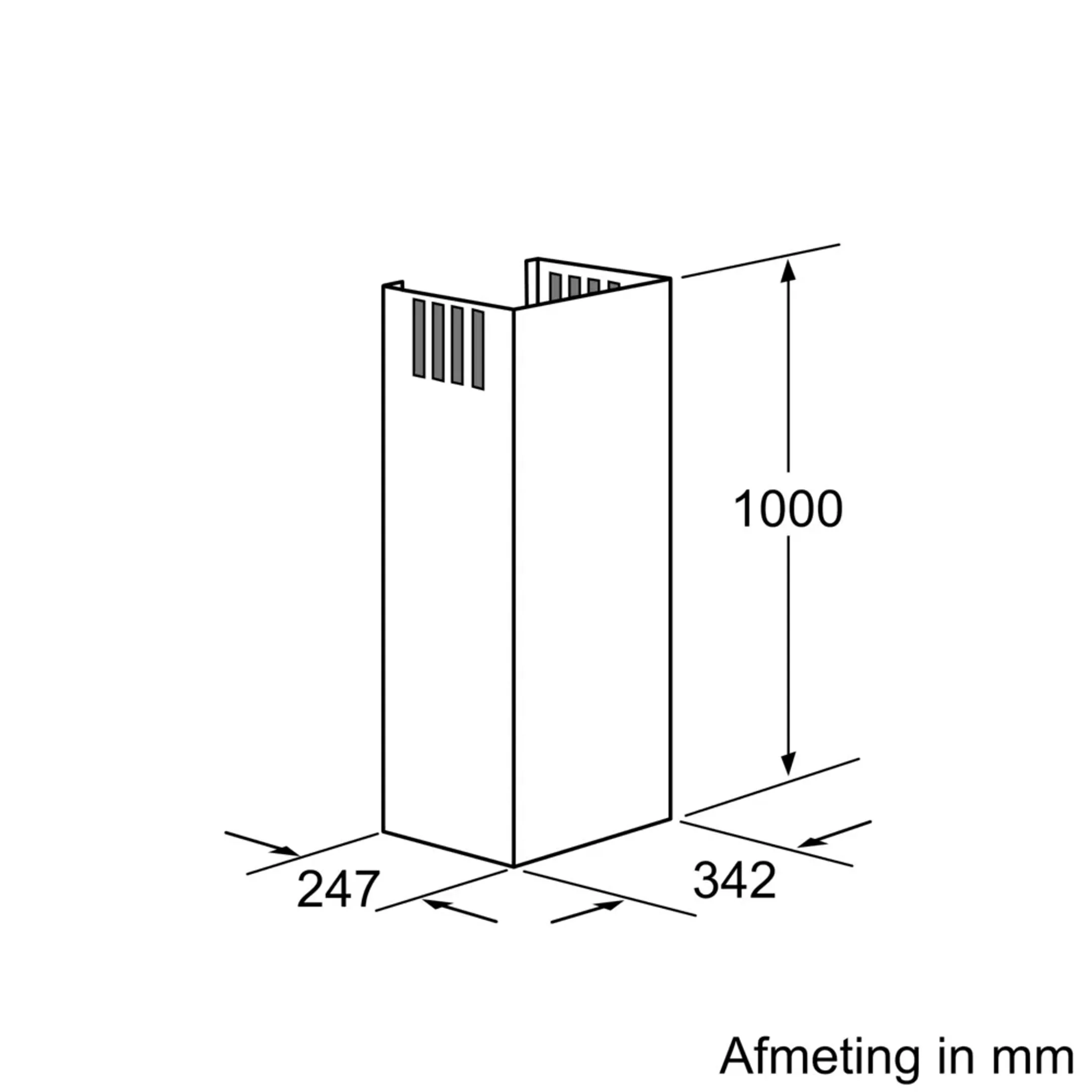 Bosch Schouw uitbreiding DHZ1223  image