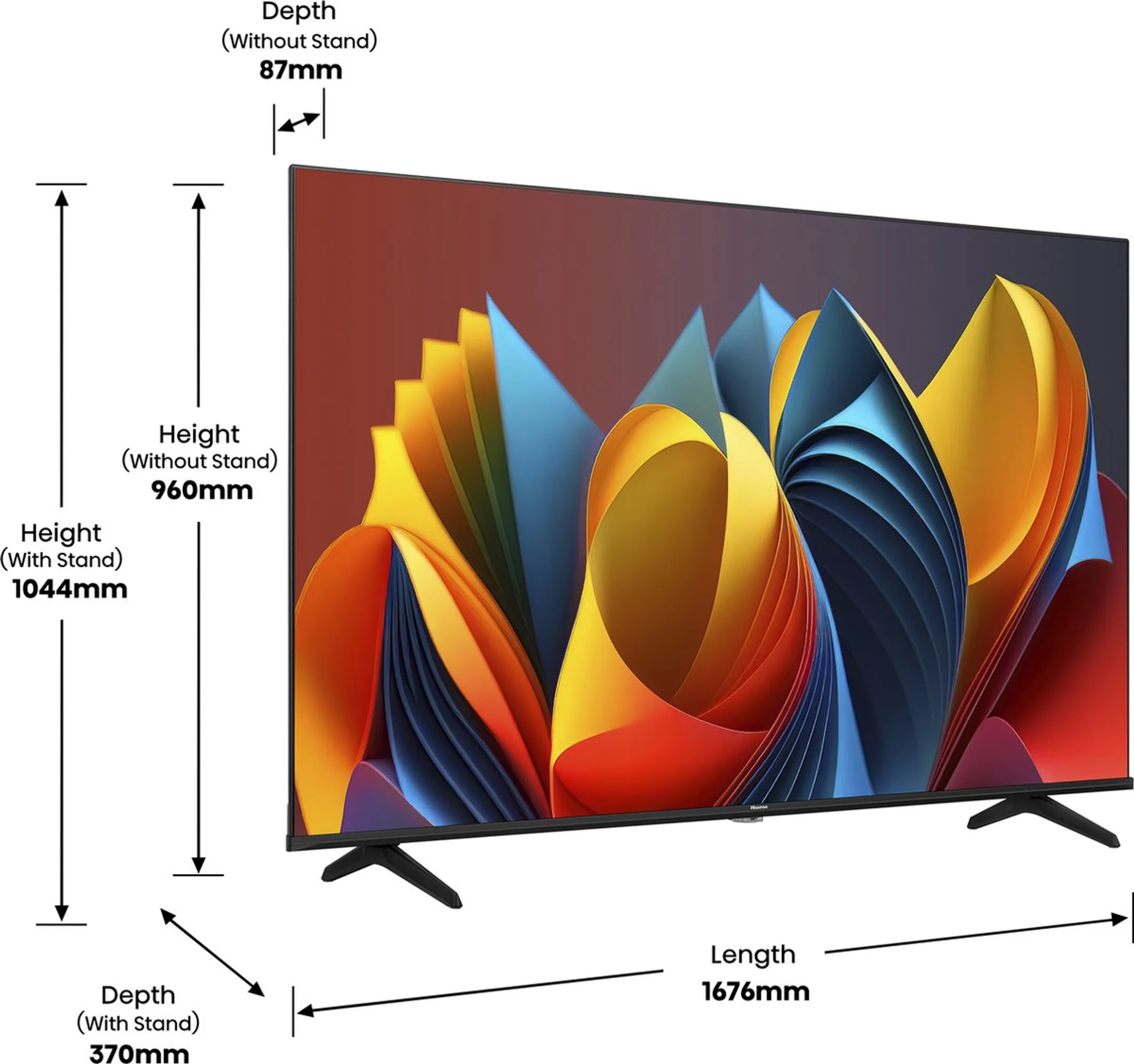 Hisense QLED 4K TV 75E7NQ (2024) - 75 inch image