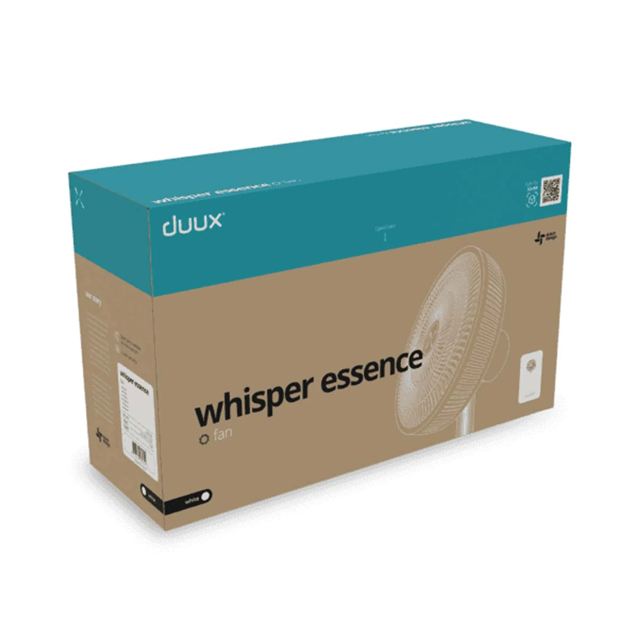 Ventilateur Whisper Essence Gris