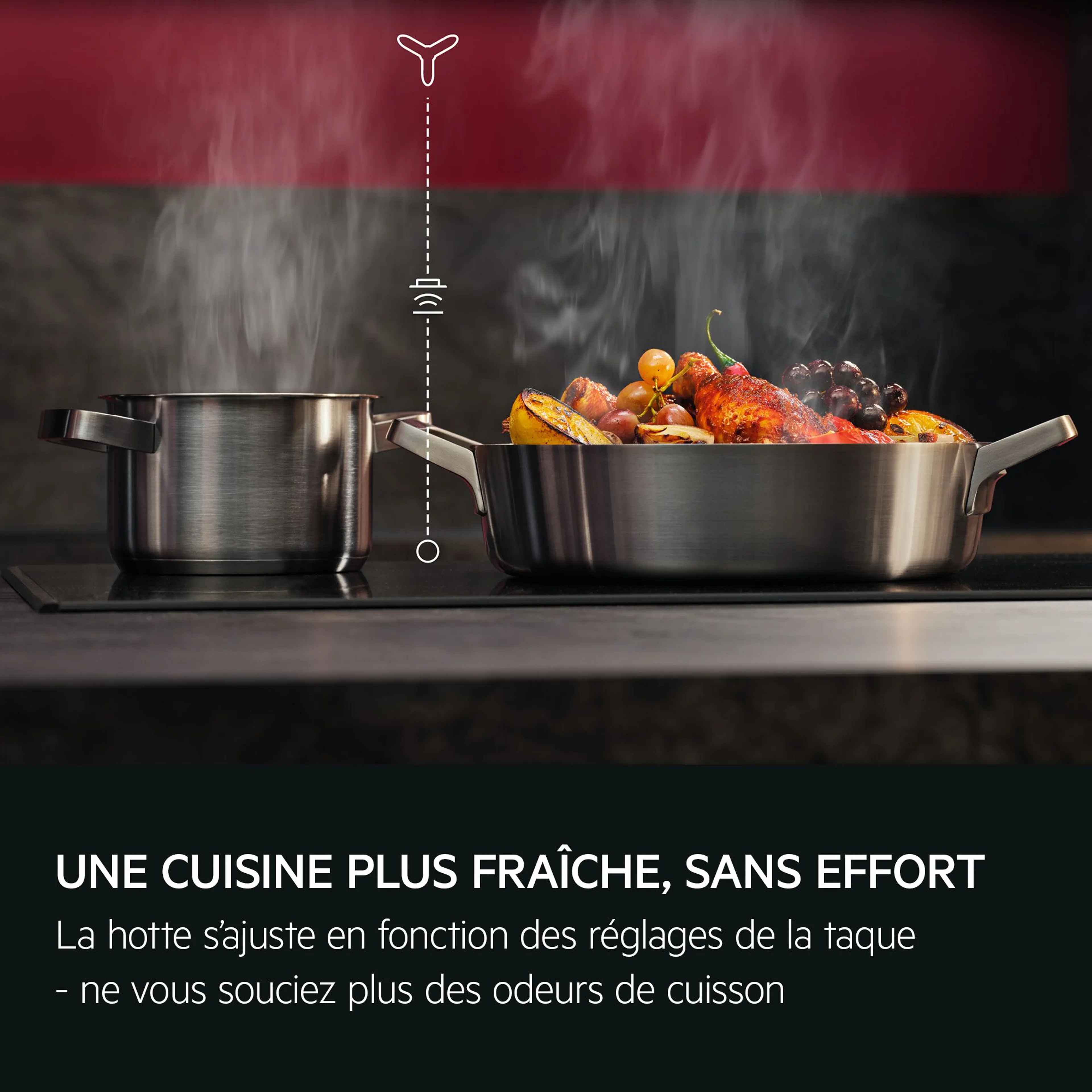 AEG Taque induction TO84IA0FXB MaxiSense® image