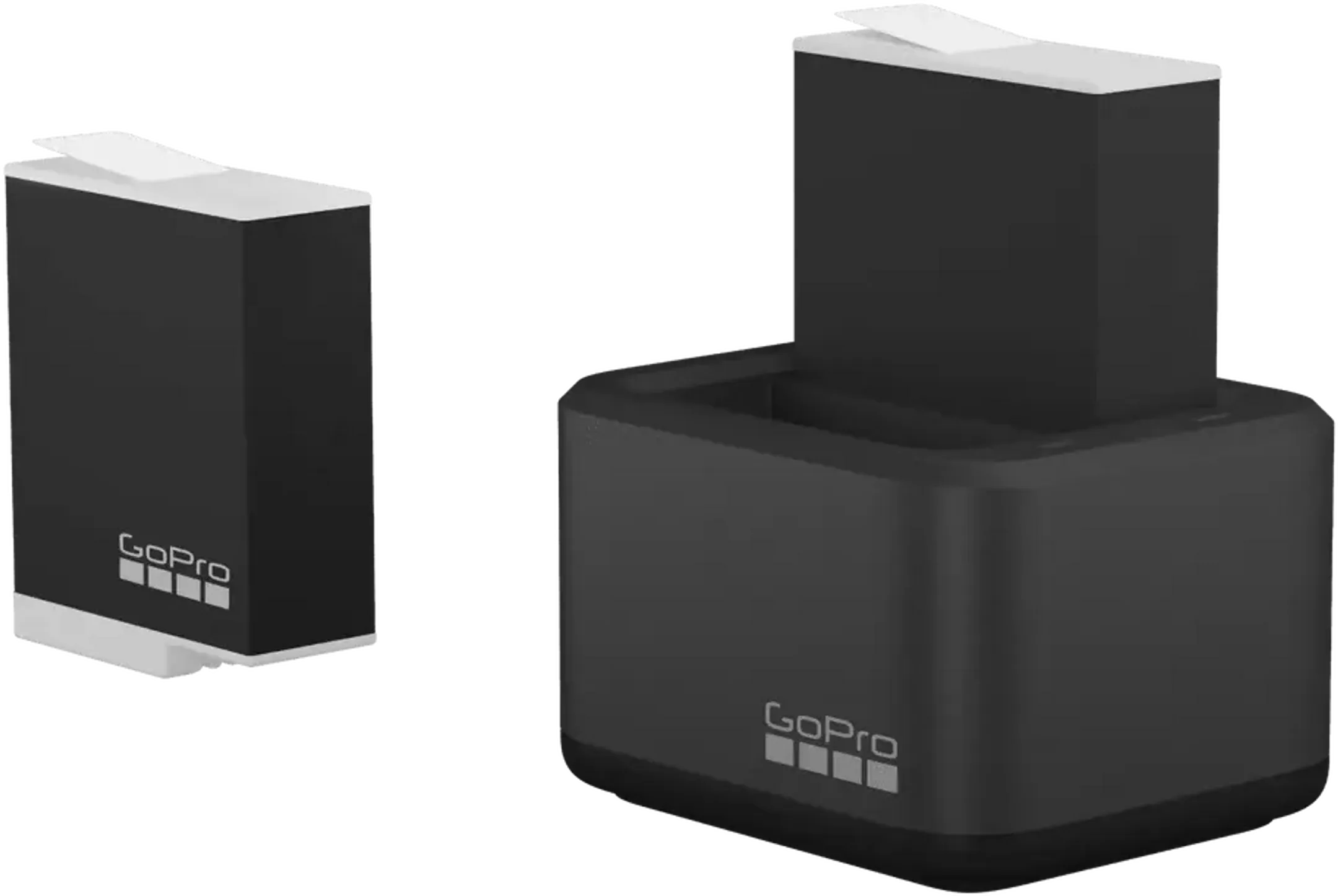 GoPro Chargeur de batterie double et batteries Enduro image