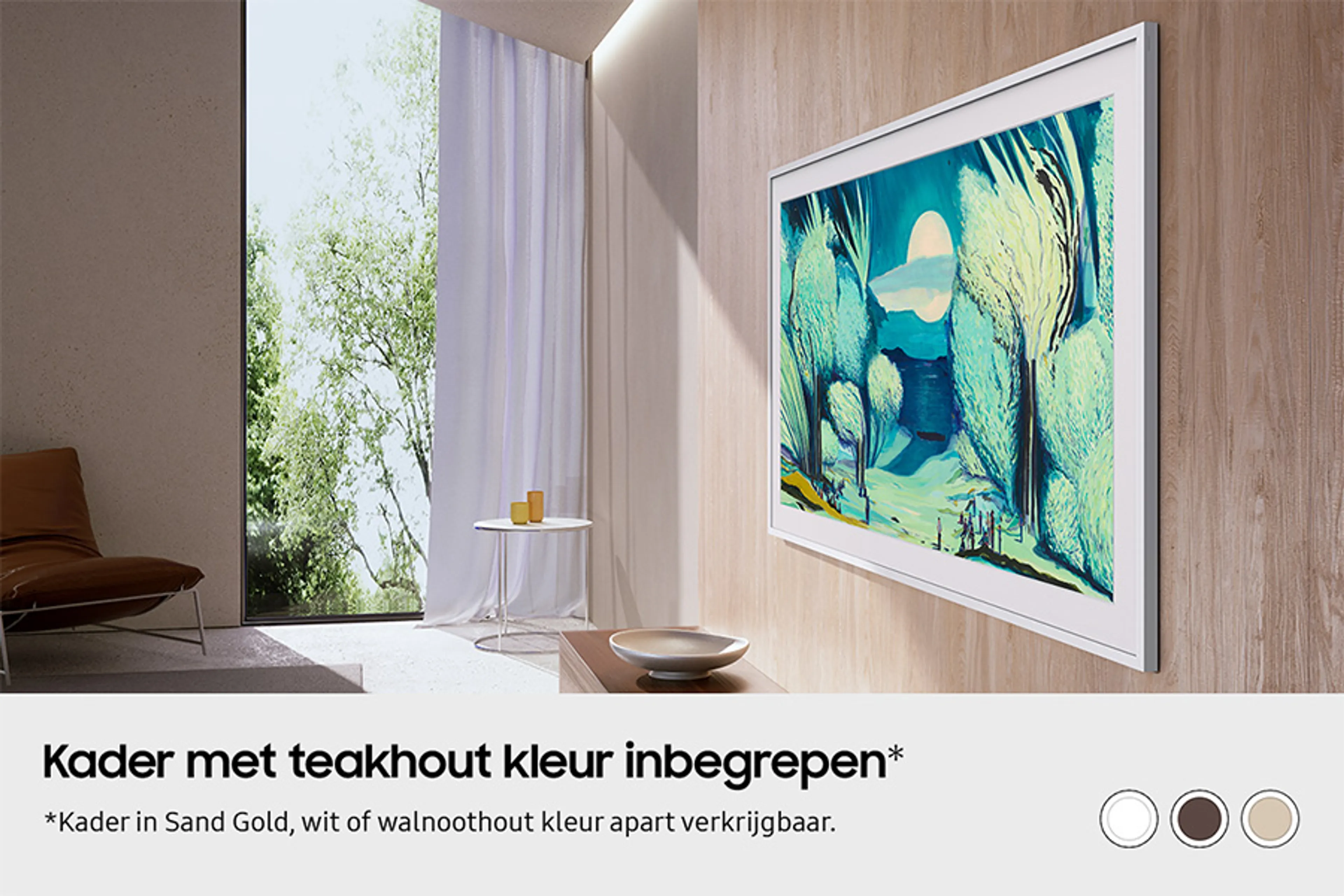 Samsung QLED TV 4K The Frame QE50LS03FA (2025) - 50 inch image