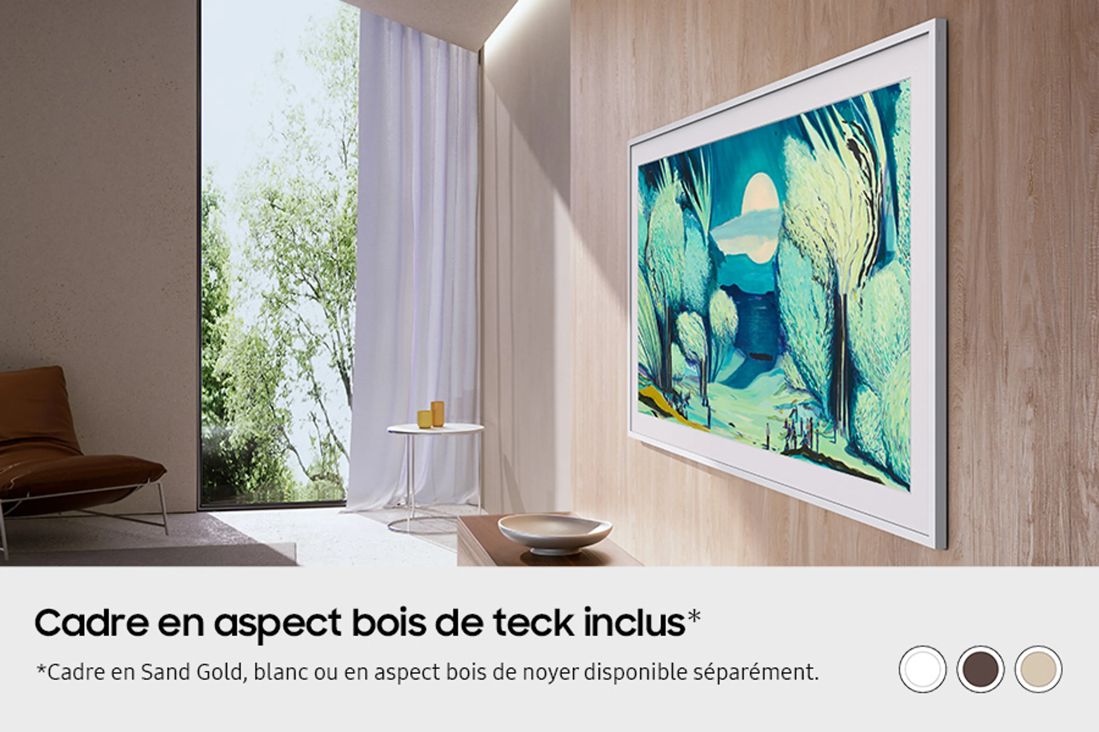 Samsung QLED TV 4K The Frame QE50LS03FA (2025) - 50 inch image