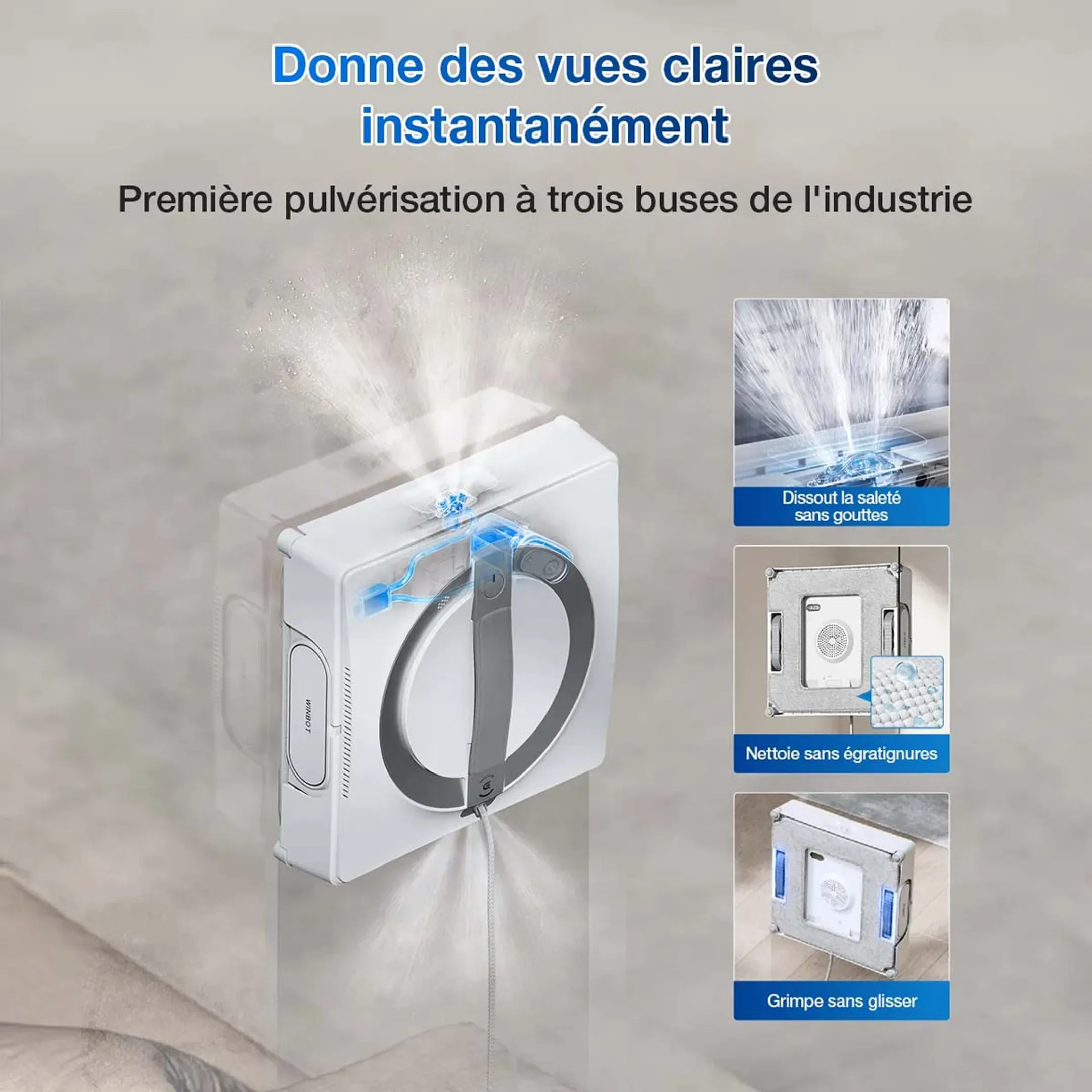 Ecovacs Robot lave-vitre WINBOT W2 PRO image