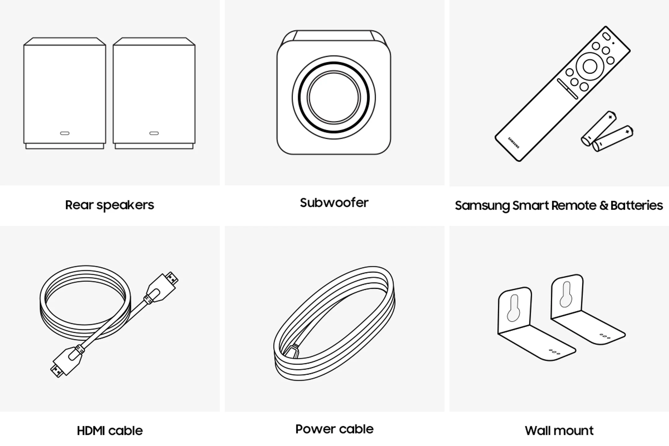Samsung Soundbar Cinematic Q-serie HW-Q990F/XN - Zwart image