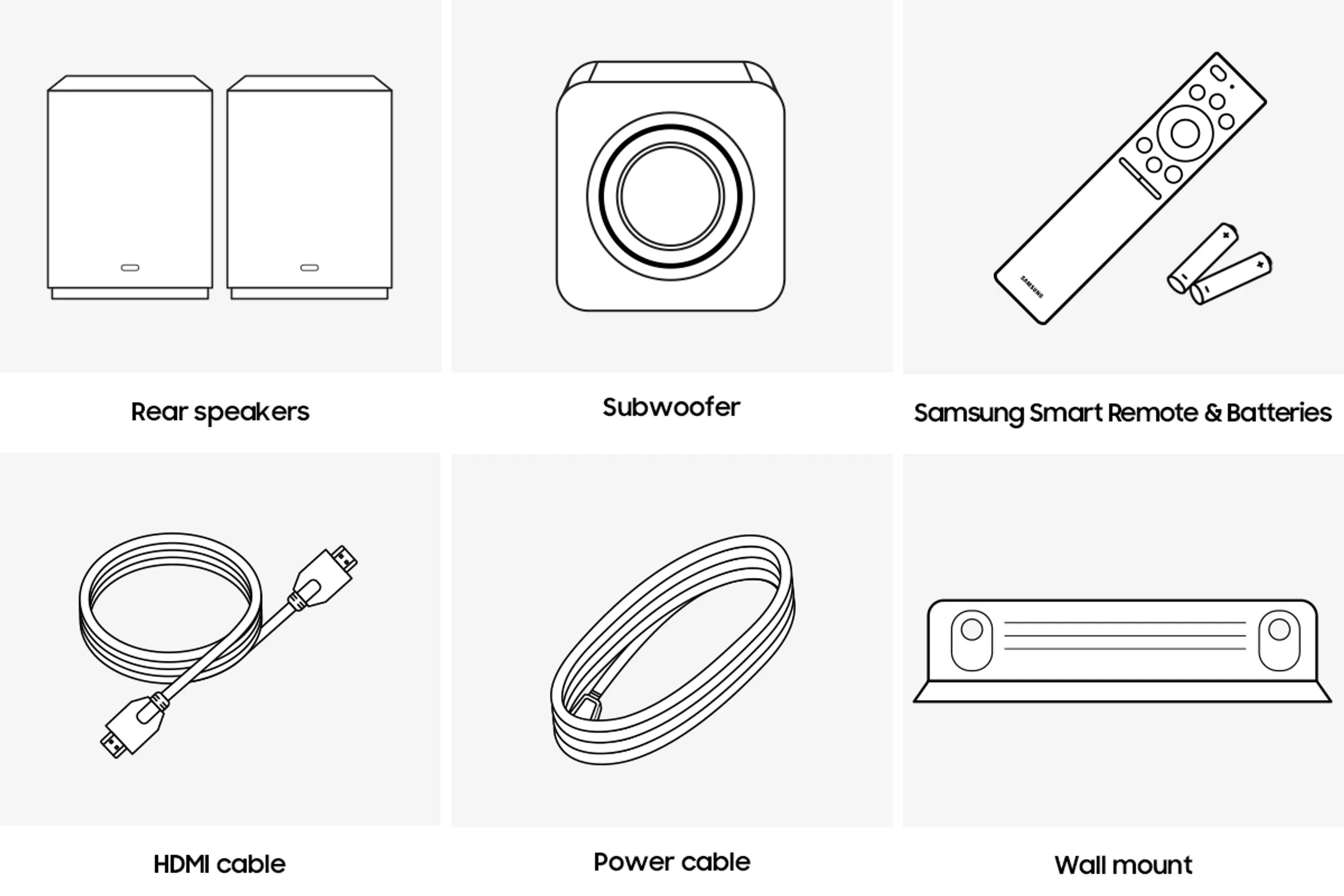 Samsung Barre de son Cinematic Q-series HW-QS750F/XN - Noir image