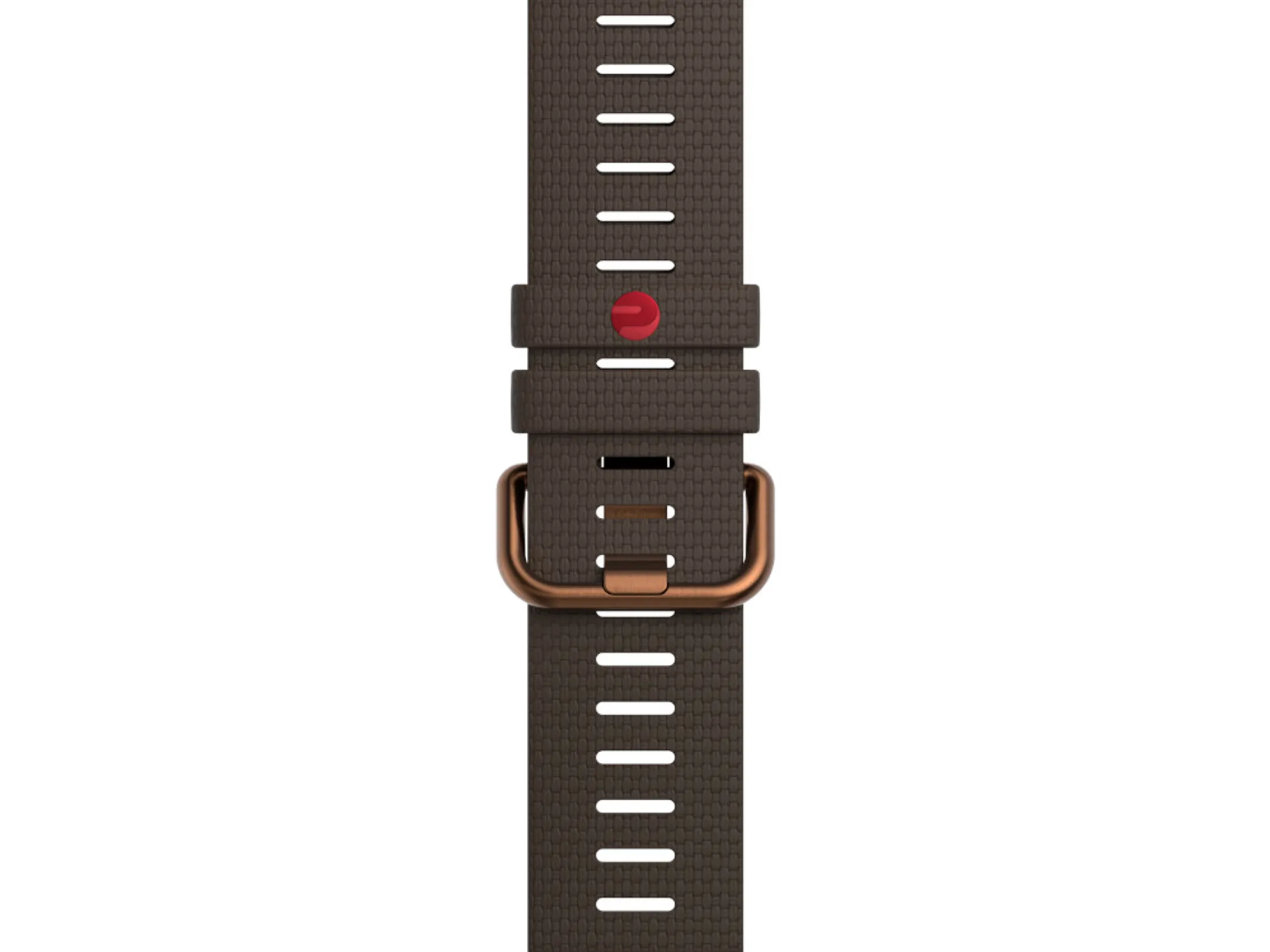 Polar Silicone armband 22mm S-L - Bruin image