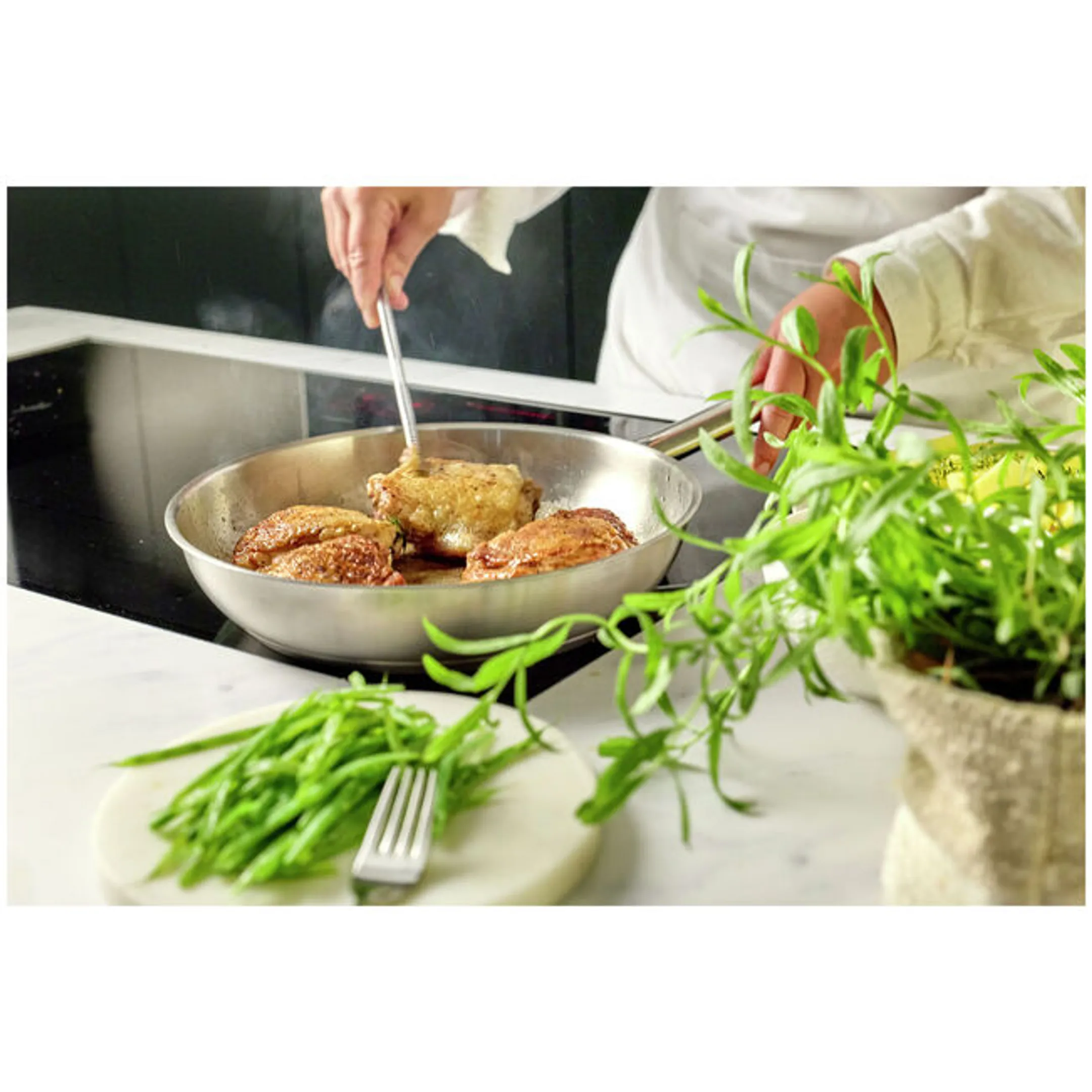 Demeyere Poêle à frire Resto 3 - Ø24cm image