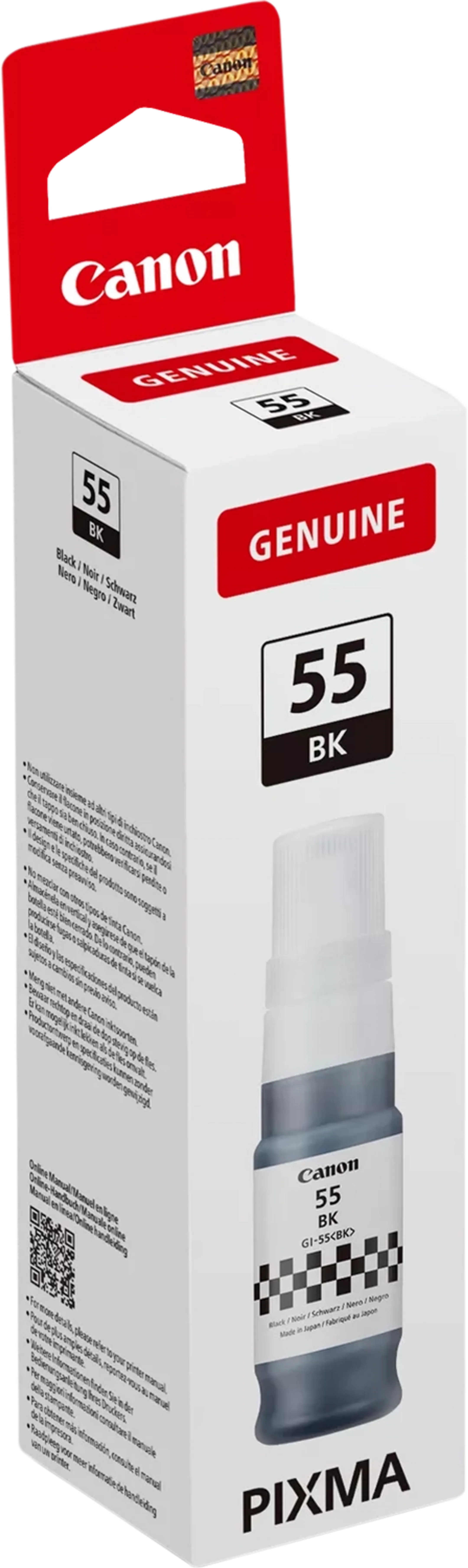 Canon Bouteille d'encre GI-55BK - Noir image