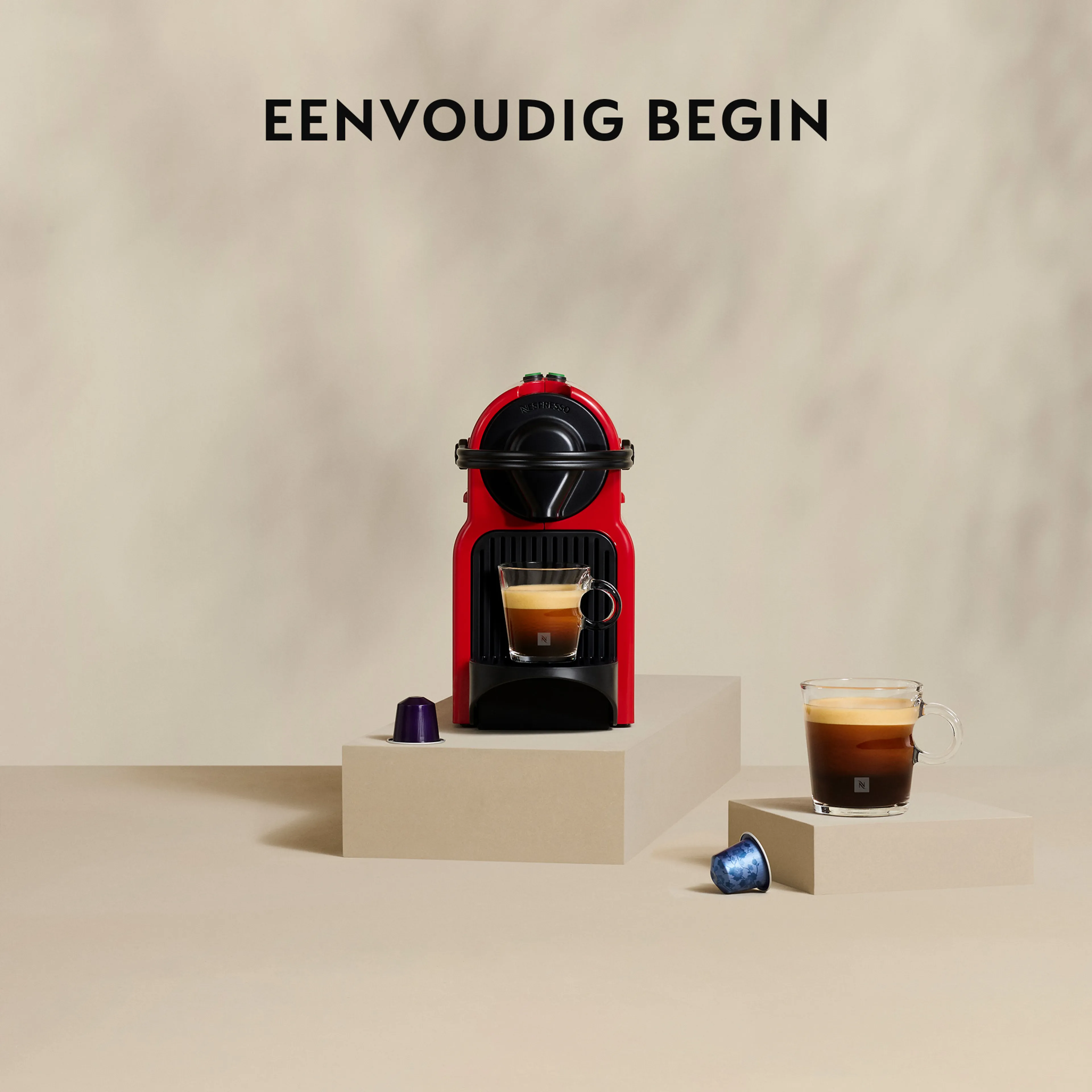 Krups Nespresso Koffiemachine Inissia White image