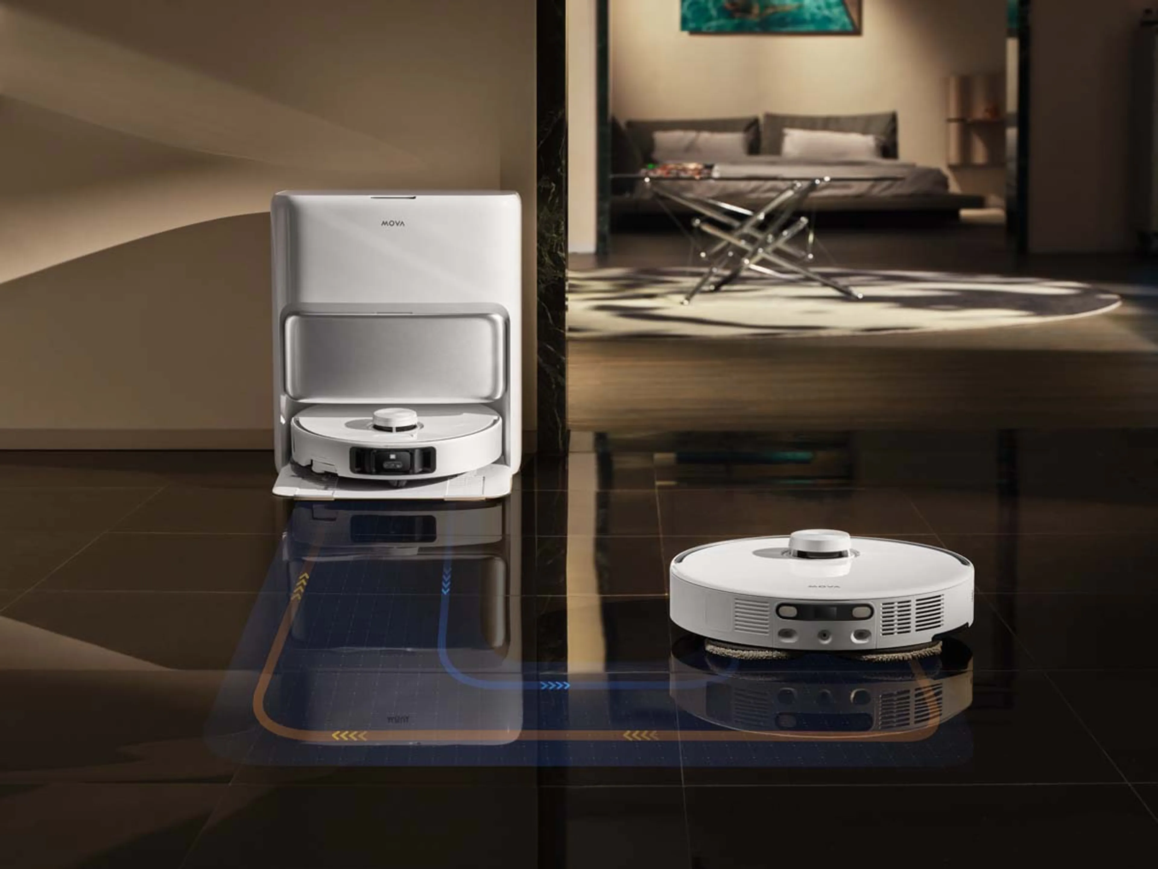 MOVA Aspirateur robot 2en1 P50 Pro Ultra image