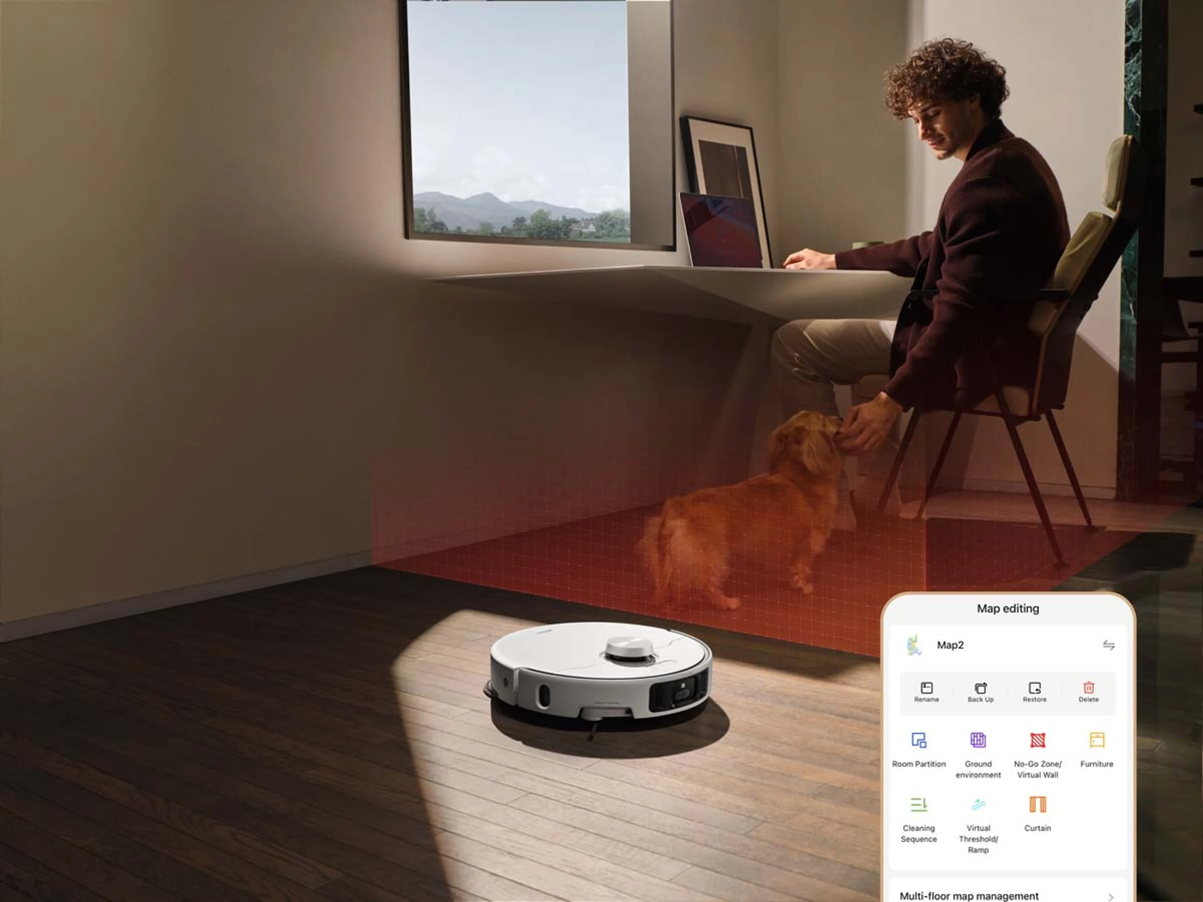MOVA Aspirateur robot 2en1 P50 Pro Ultra image
