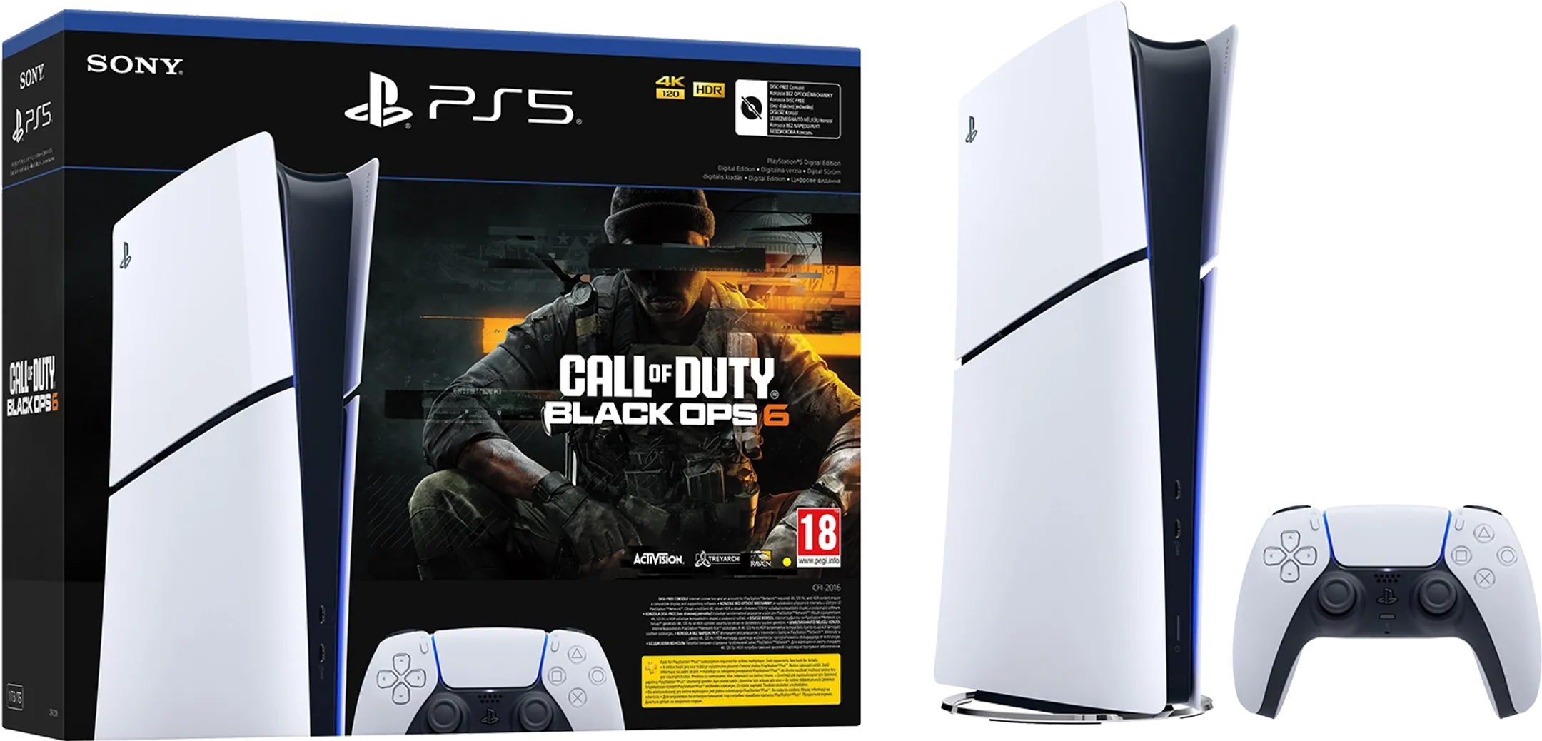PlayStation 5 Digital Edition + Call of Duty: Black Ops 6