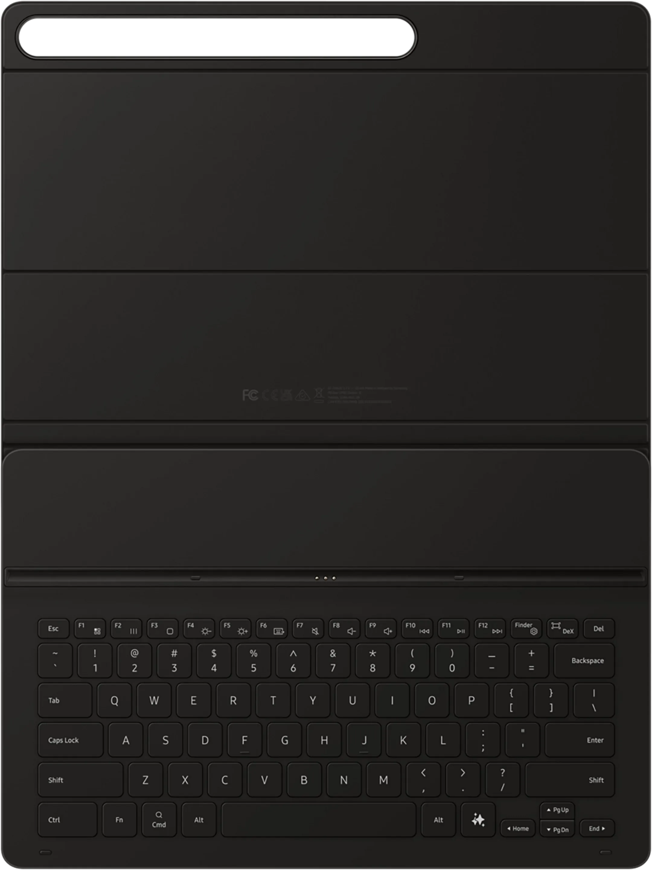 Galaxy Tab S10 FE+ AI Book Cover Keyboard Slim AZERTY