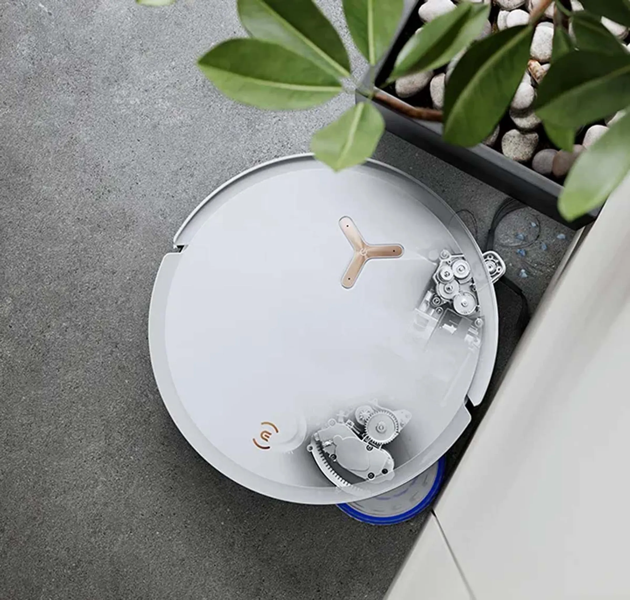 Ecovacs Aspirateur robot 2en1 T50 MAX PRO OMNI Blanc image