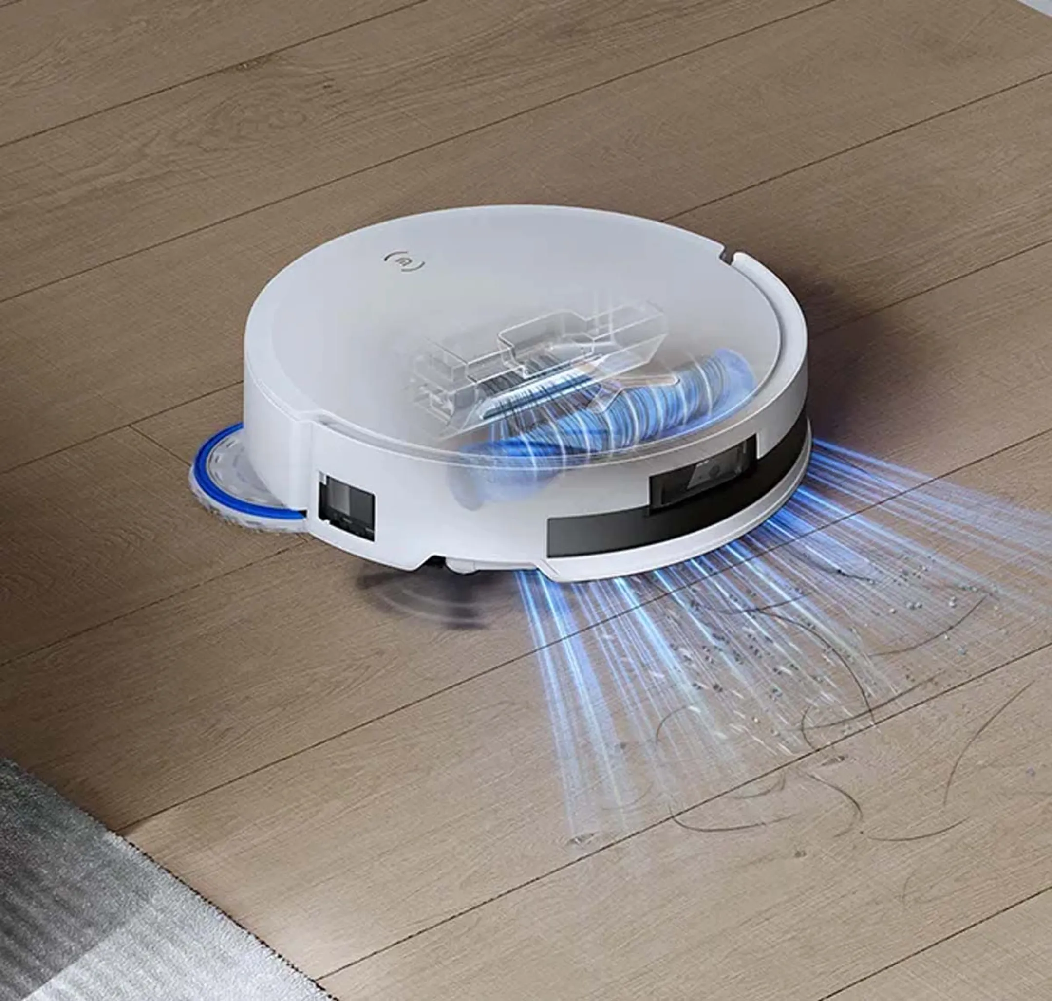 Ecovacs Aspirateur robot 2en1 T50 MAX PRO OMNI Blanc image
