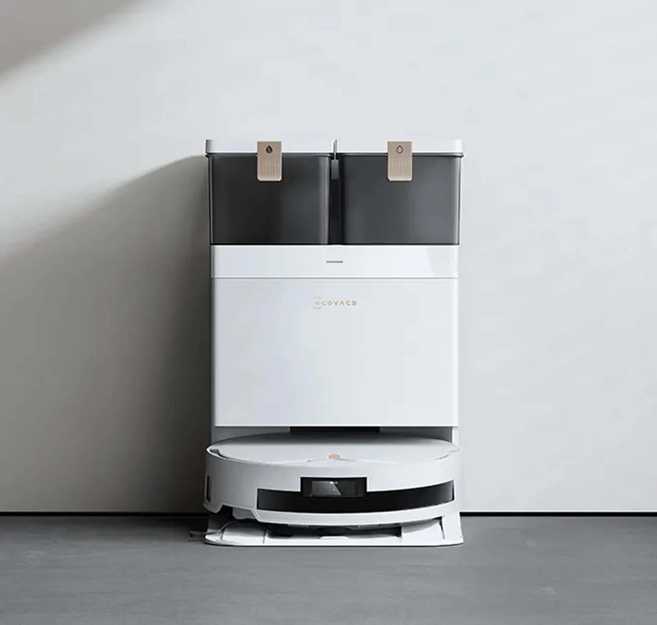 Ecovacs Aspirateur robot 2en1 T50 MAX PRO OMNI Blanc image