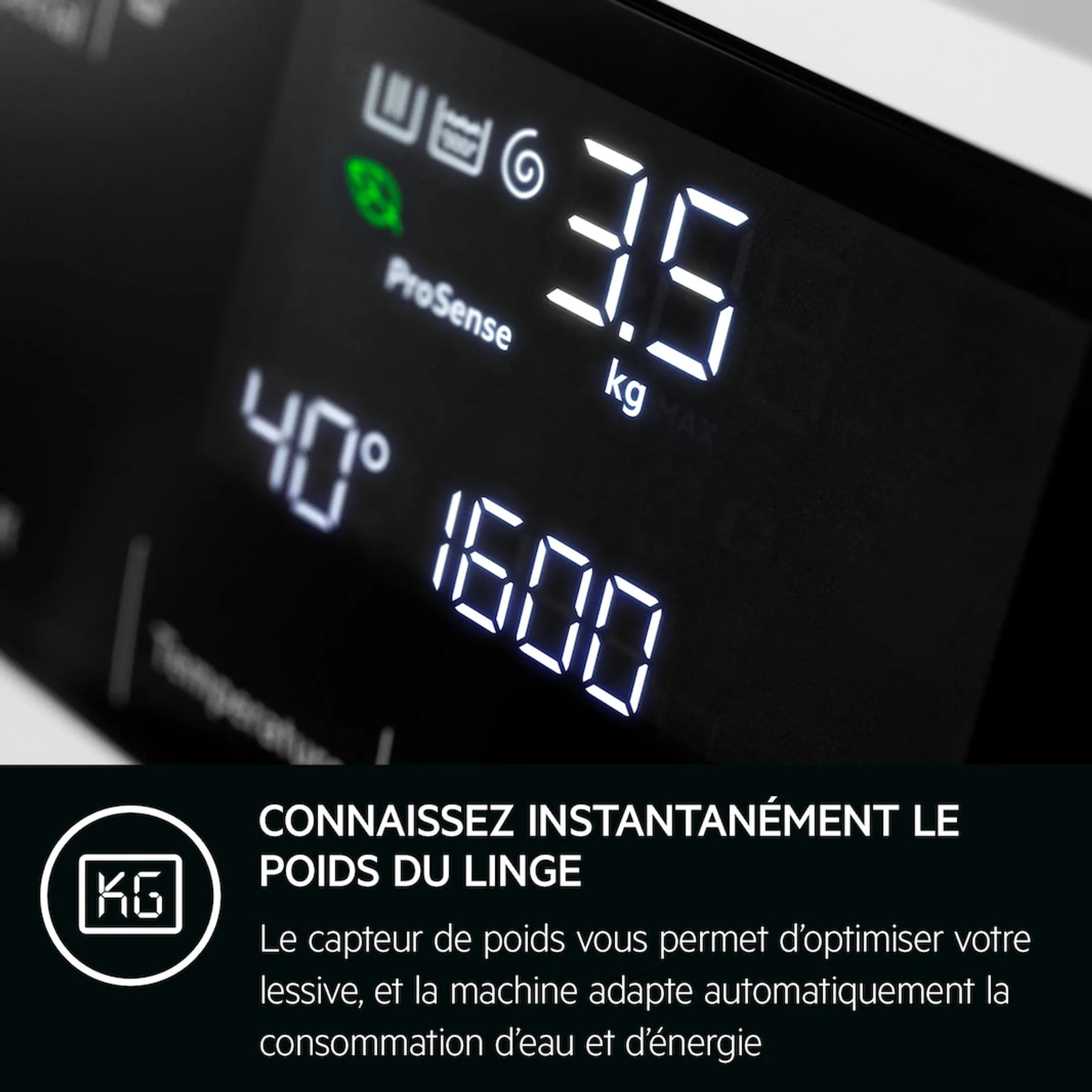 AEG Lave-linge séchant LWR97C068 image