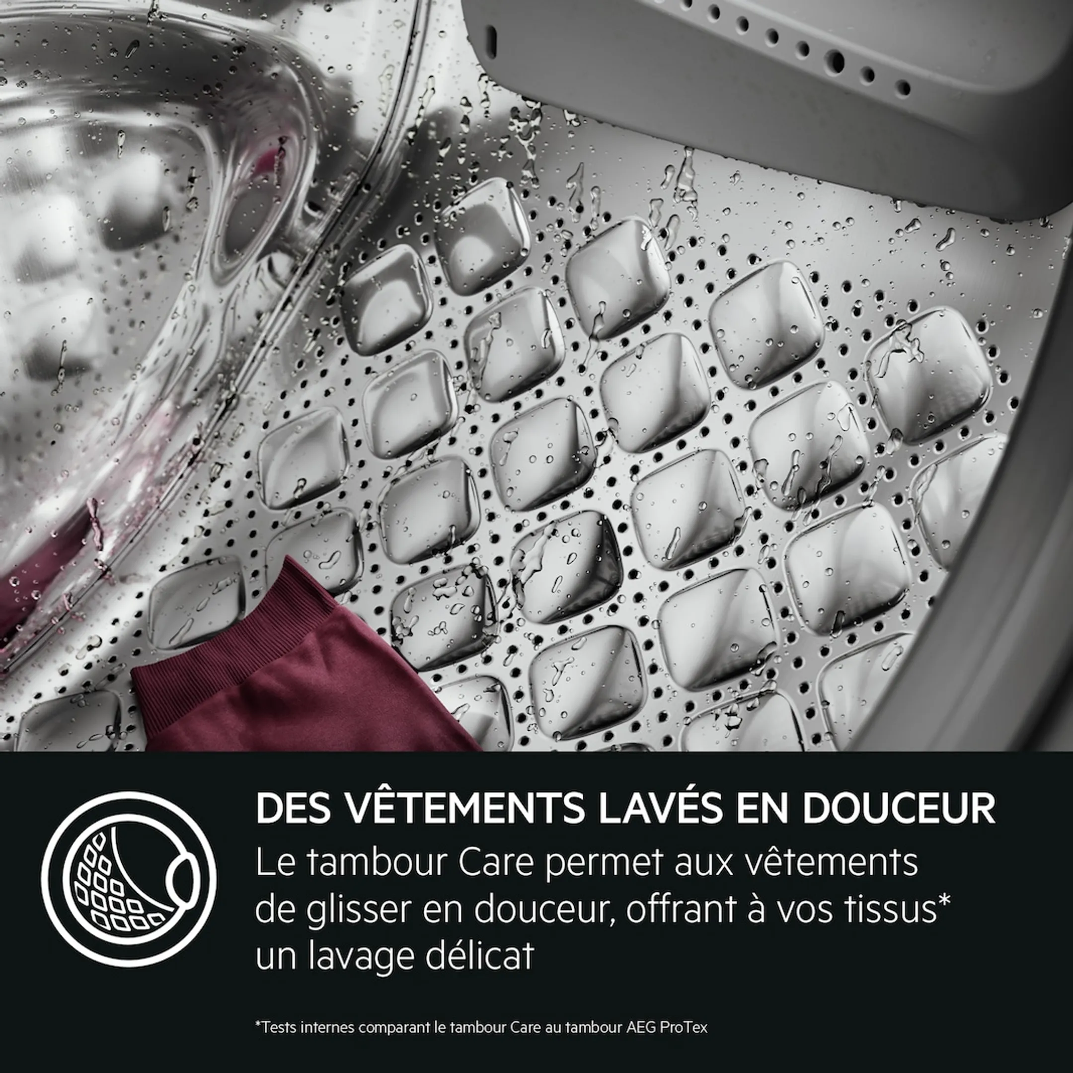 AEG Lave-linge séchant LWR97C068 image