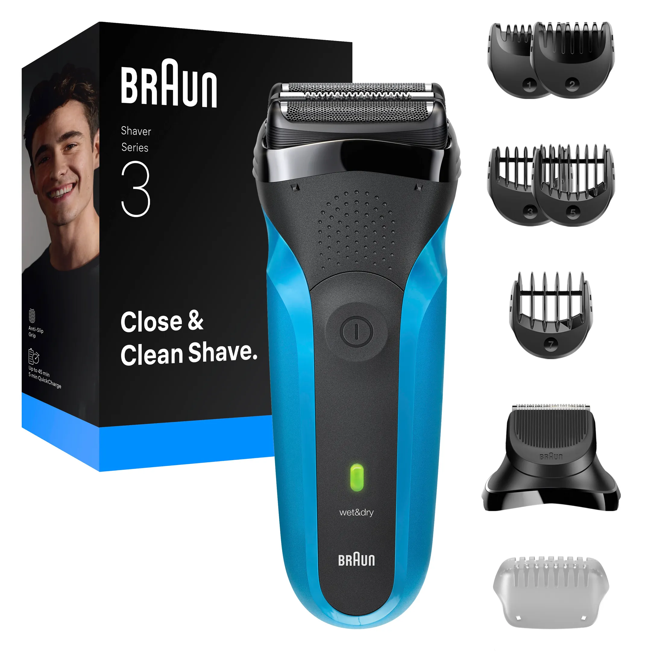 Braun Elektrisch scheerapparaat Series 3 310BT image