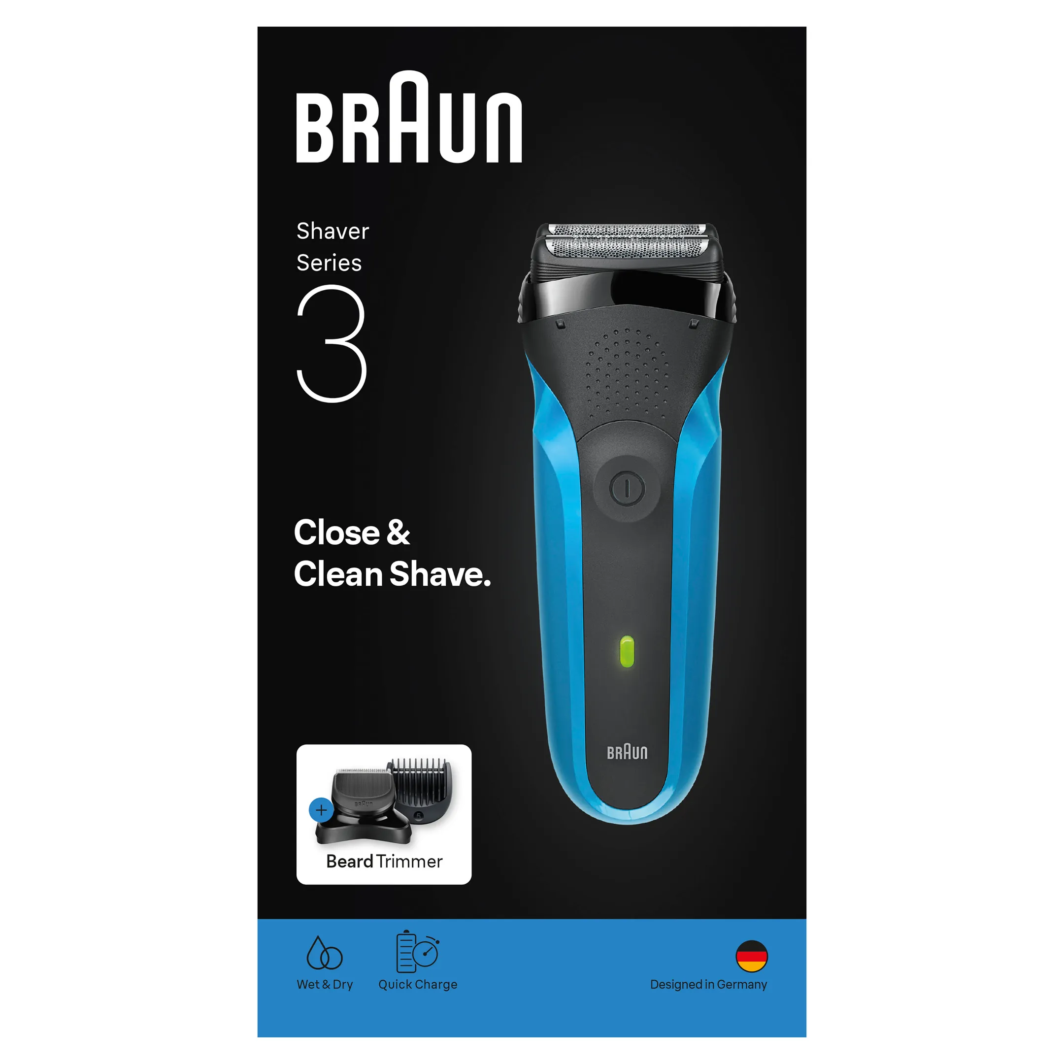 Braun Elektrisch scheerapparaat Series 3 310BT image