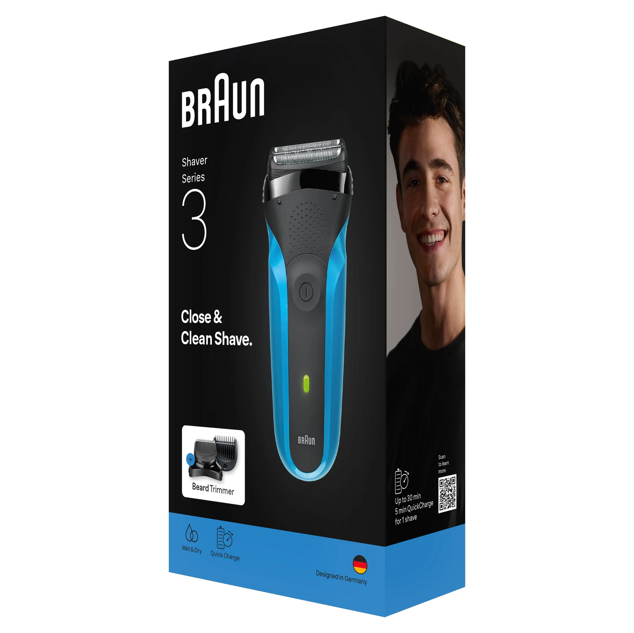 Braun Elektrisch scheerapparaat Series 3 310BT image