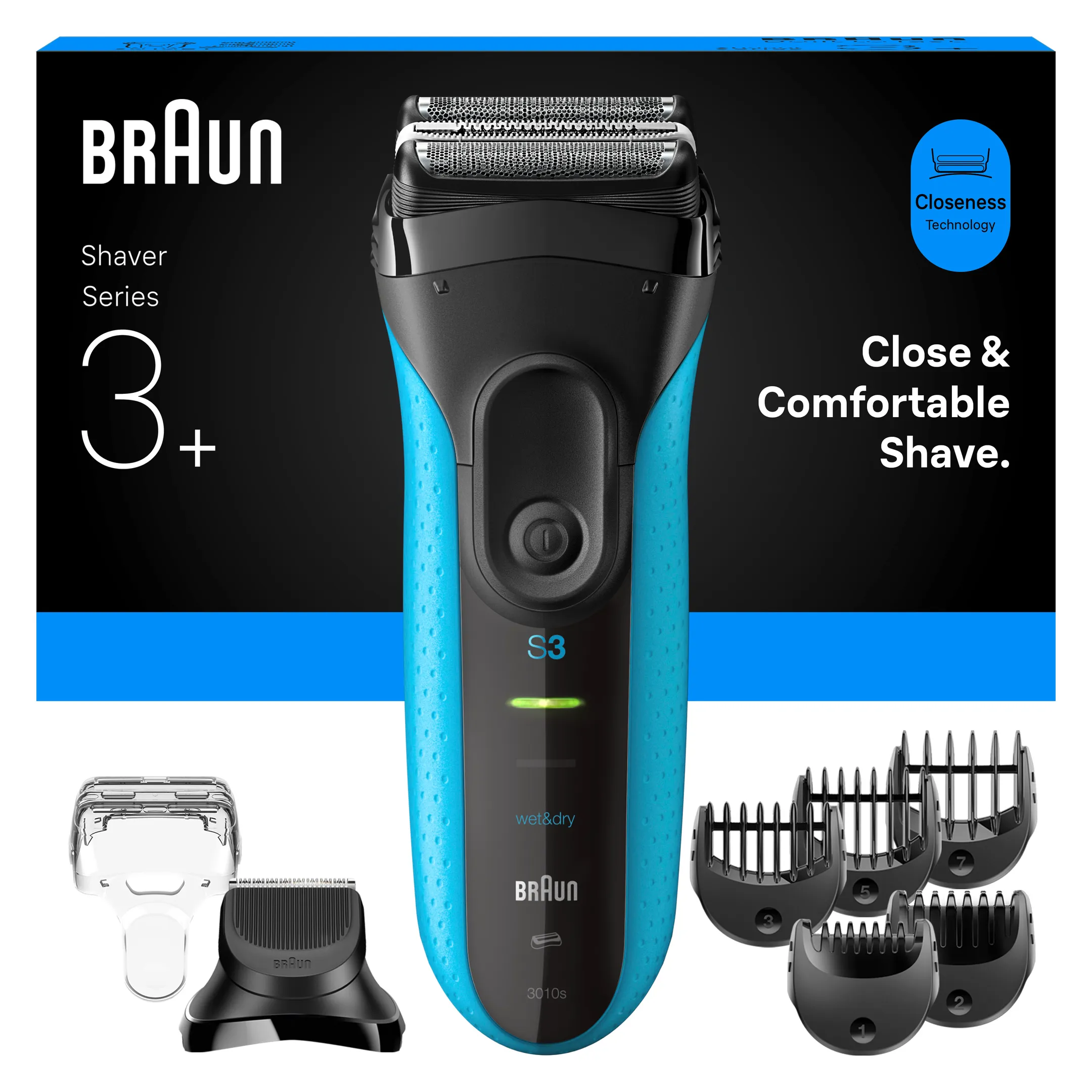 Braun Elektrisch scheerapparaat Series 3 3010BT image