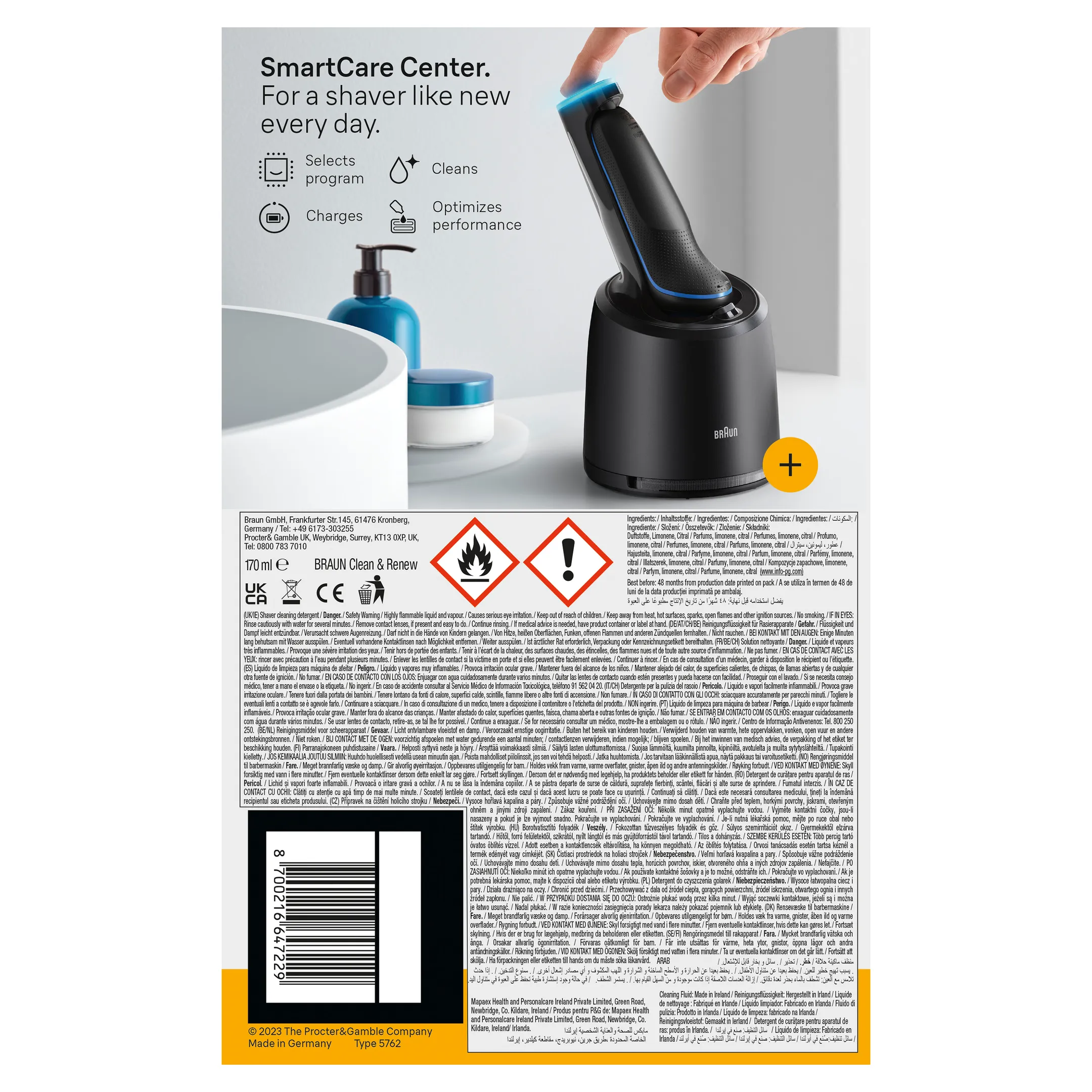 Braun Elektrisch scheerapparaat Series 5 52-B7650cc image