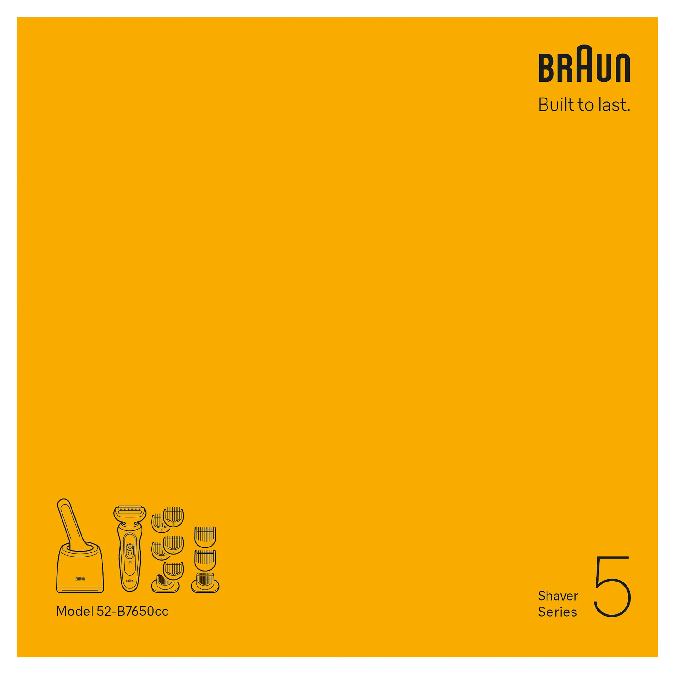 Braun Elektrisch scheerapparaat Series 5 52-B7650cc image