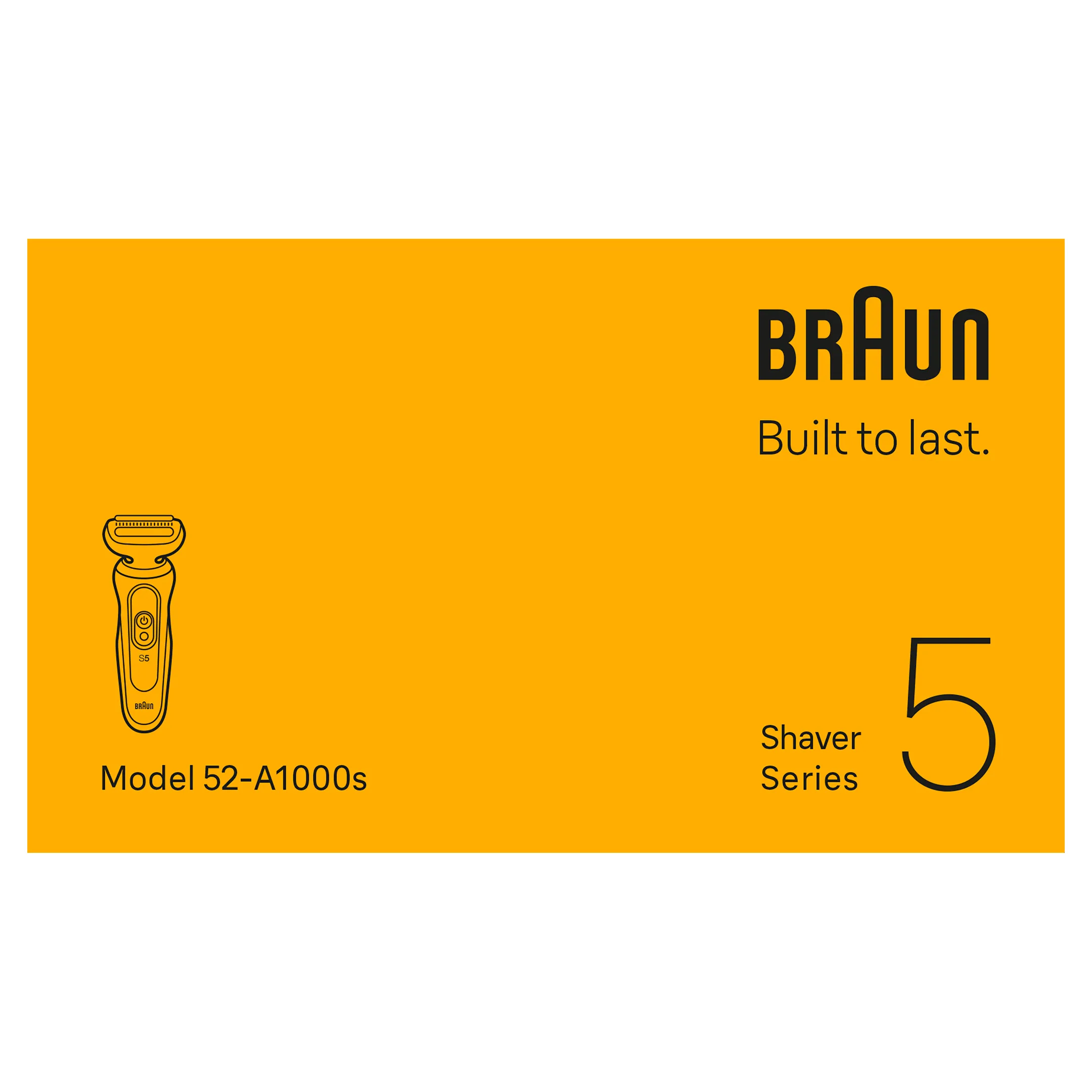 Braun Rasoir électrique Series 5 52-A1000s image