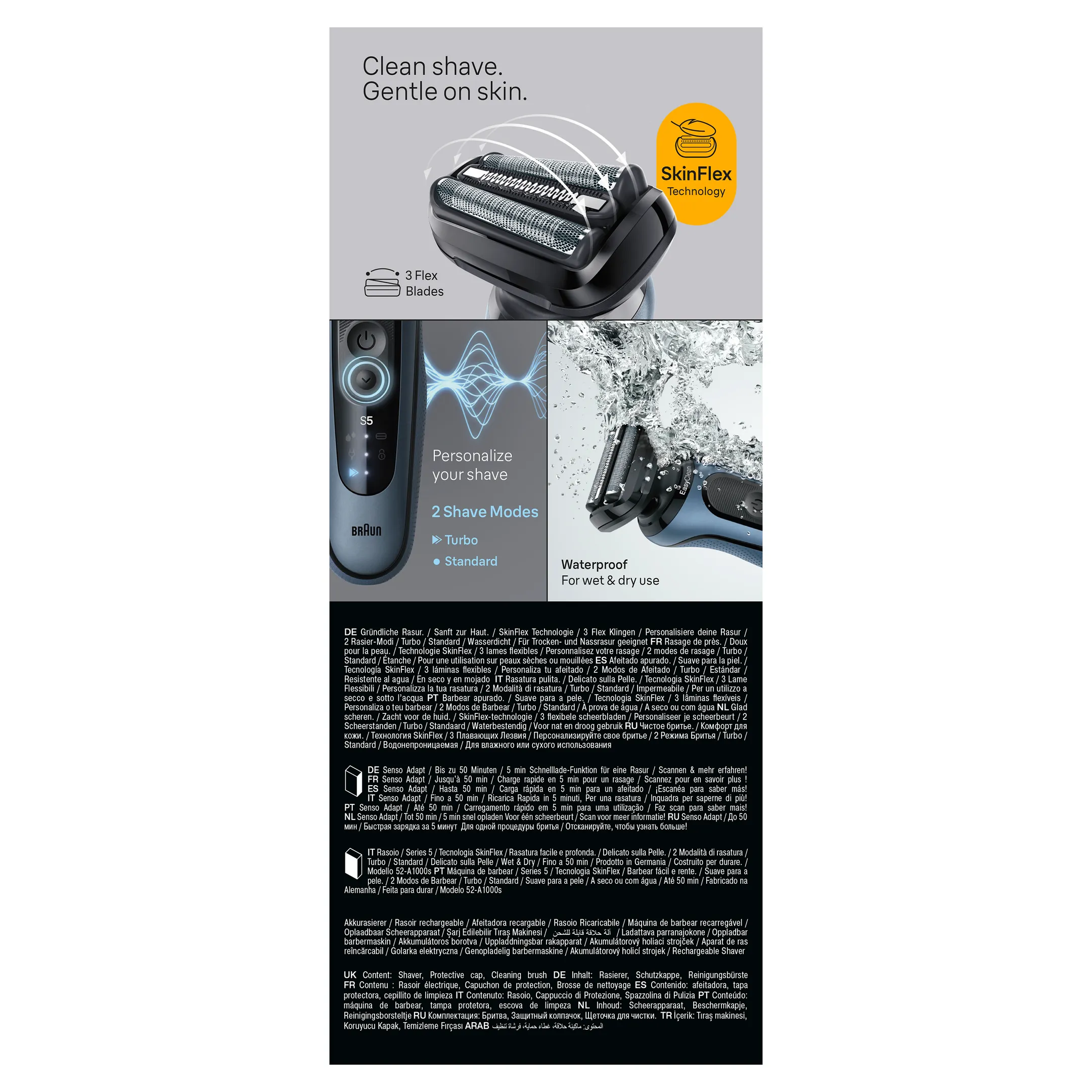 Braun Rasoir électrique Series 5 52-A1000s image