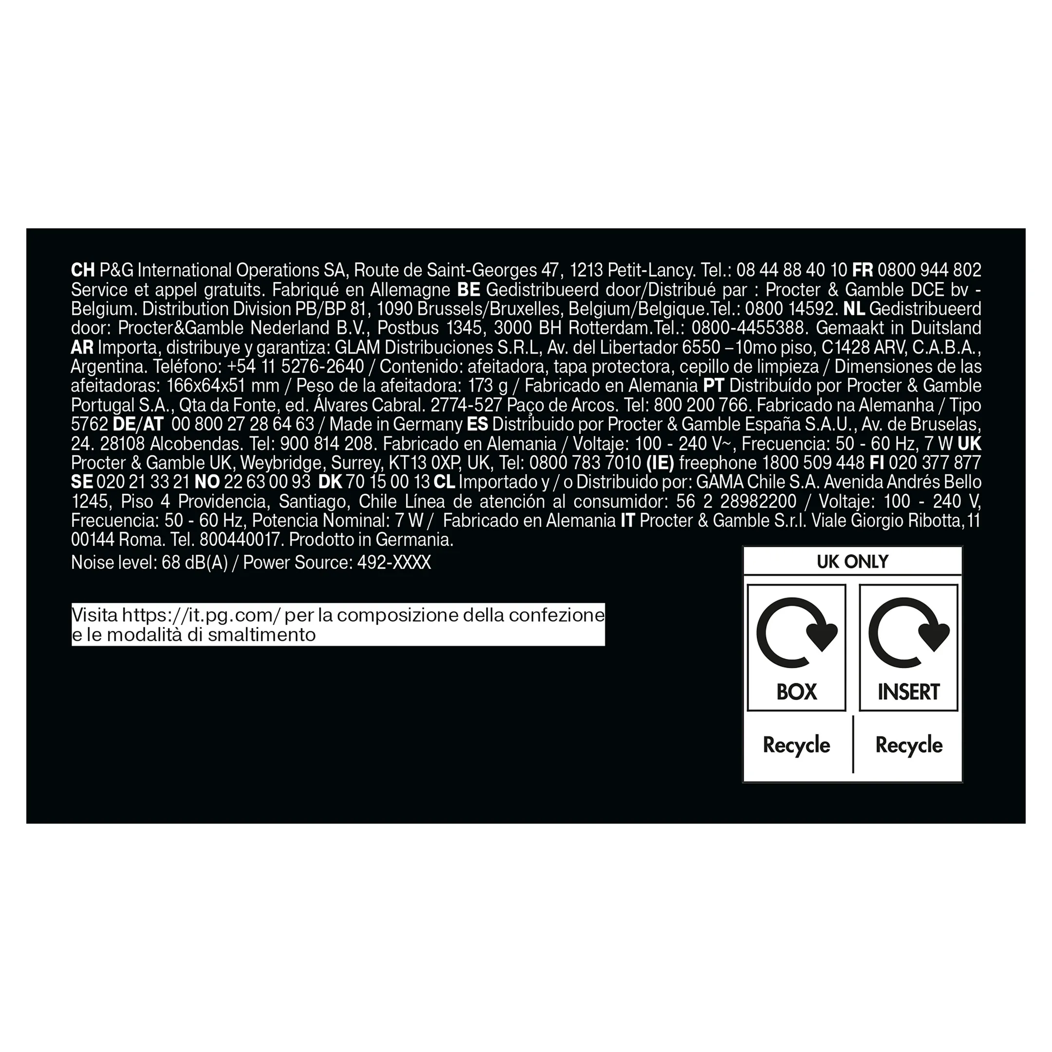 Braun Rasoir électrique Series 5 52-A1000s image