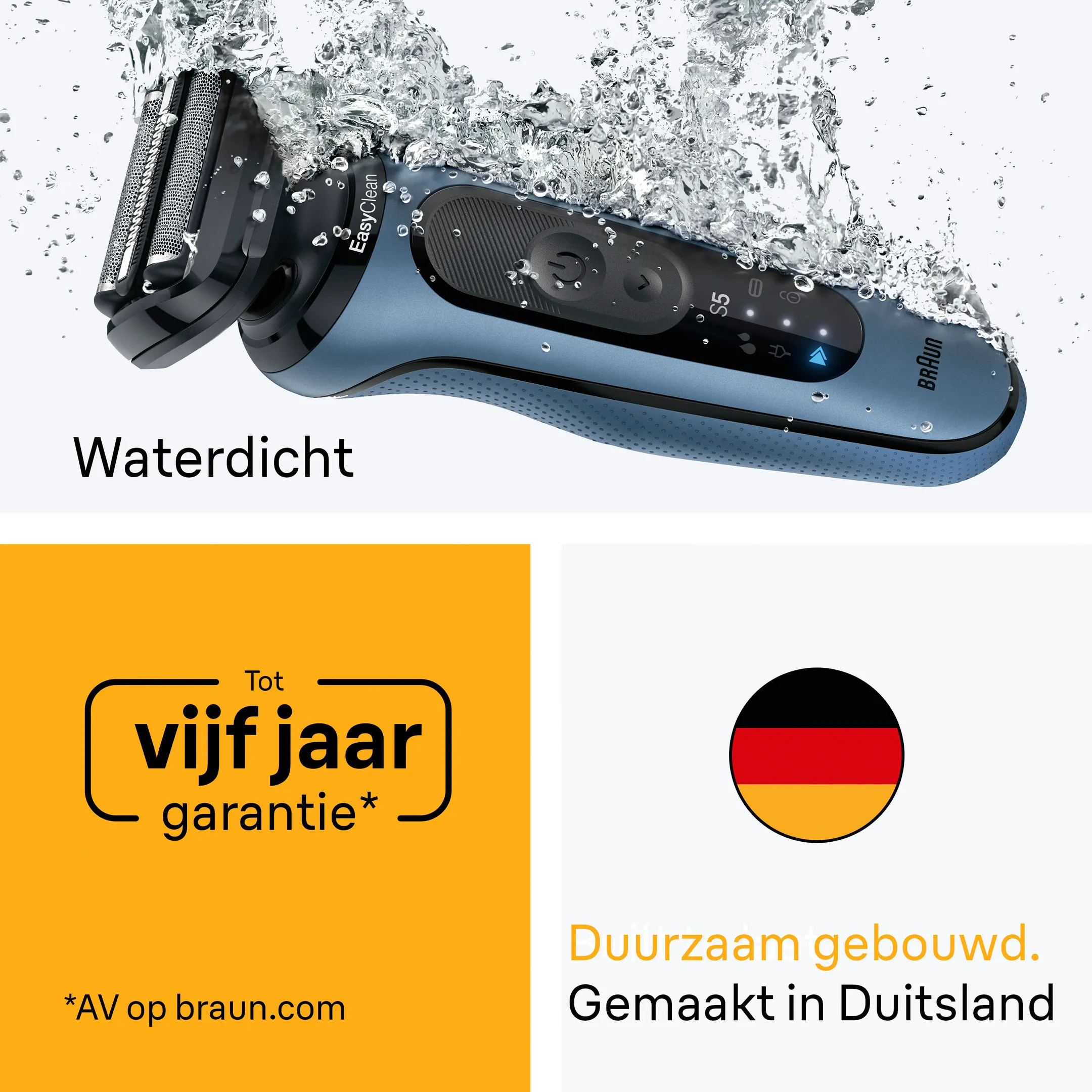 Braun Elektrisch scheerapparaat Series 5 52-A1000s image