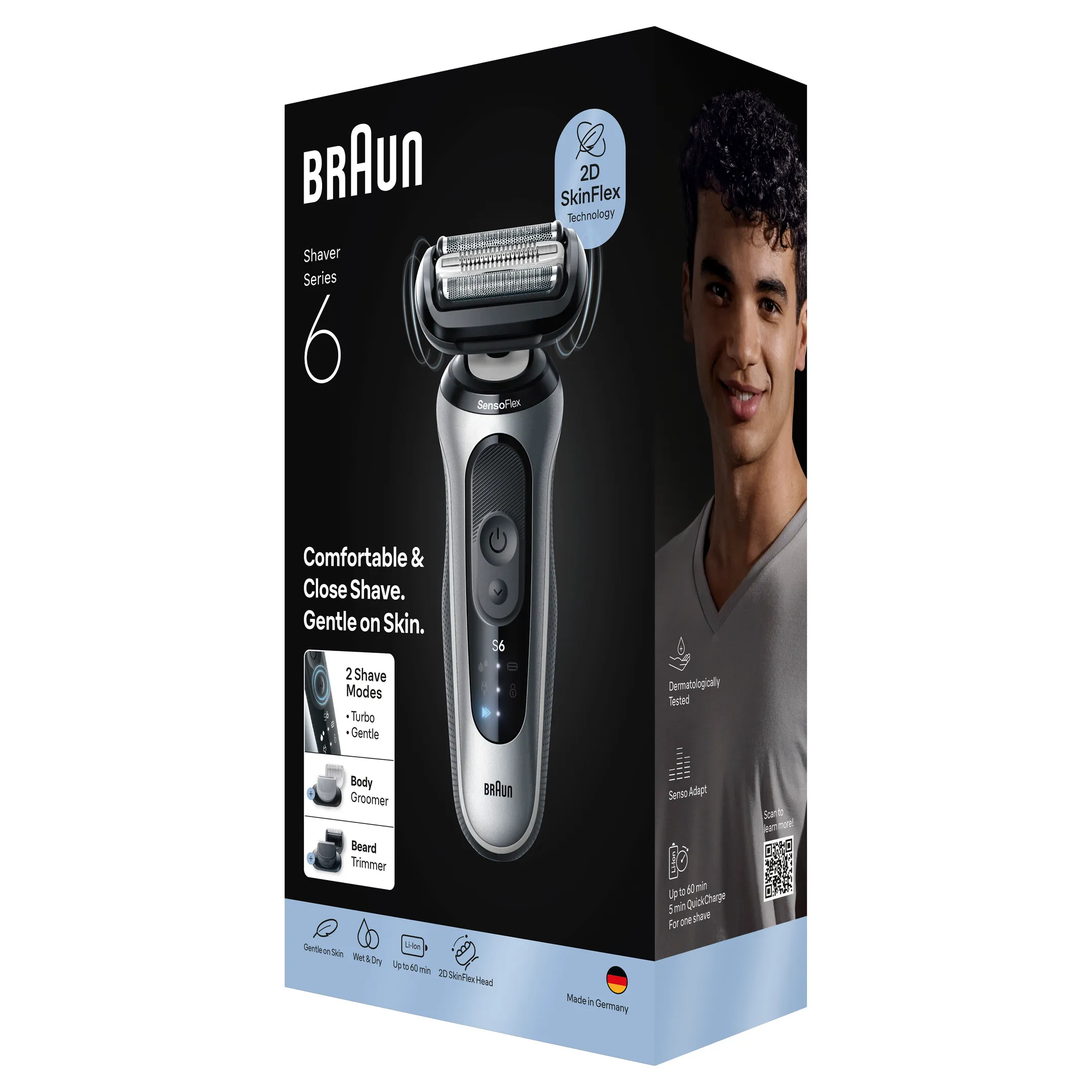 Braun Elektrisch scheerapparaat Series 6 62-S1650s image