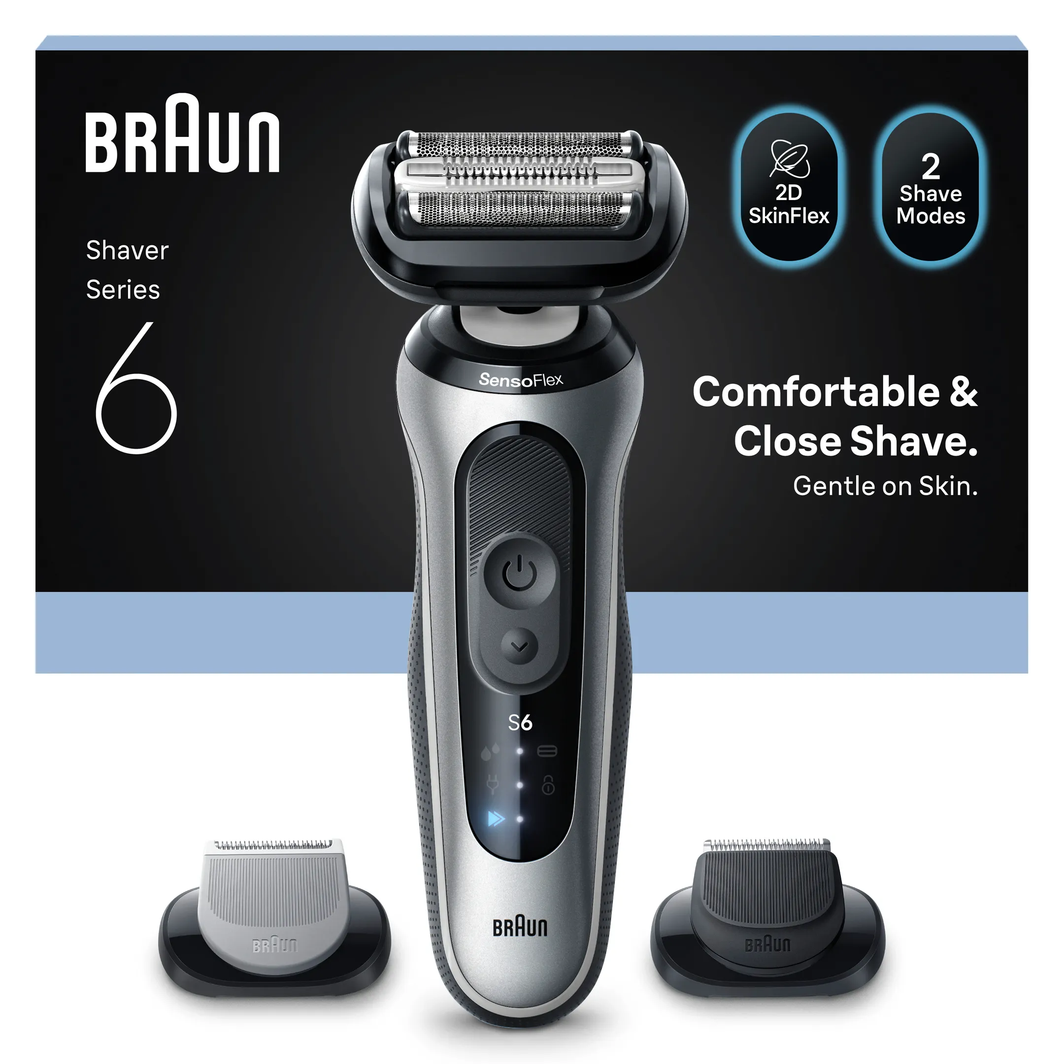 Braun Elektrisch scheerapparaat Series 6 62-S1650s image